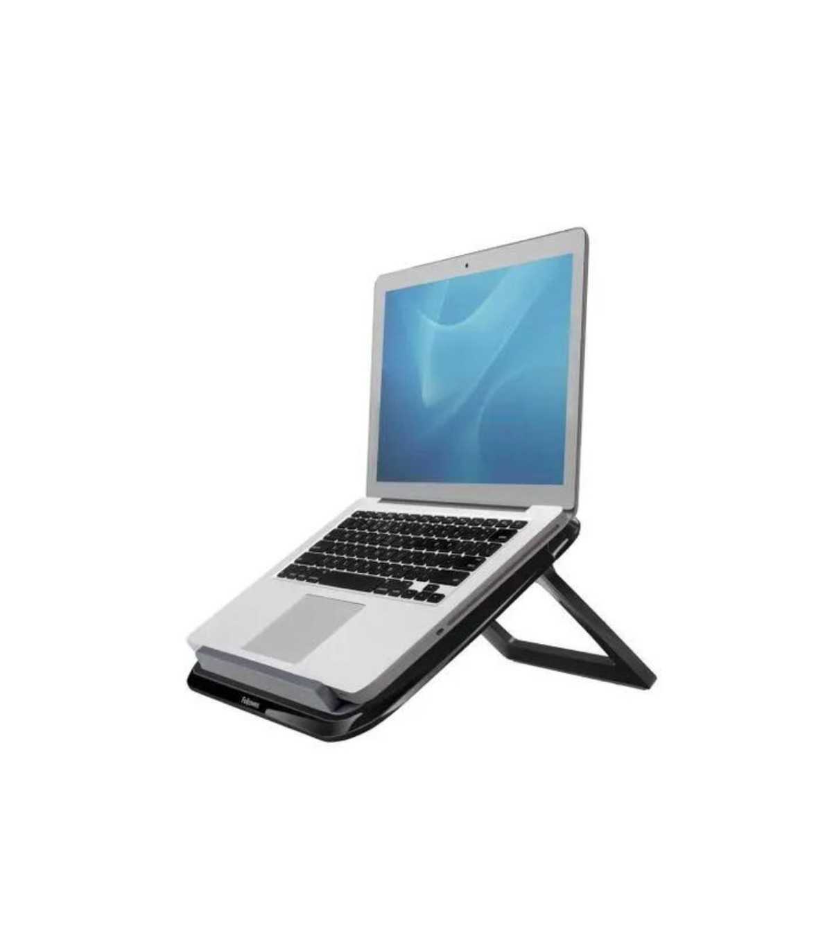 FELLOWES SUPPORT ORDINATEUR PORTABLE ANGLE AJUSTABLE I-SPIRE SERIES NOIR QUICK L