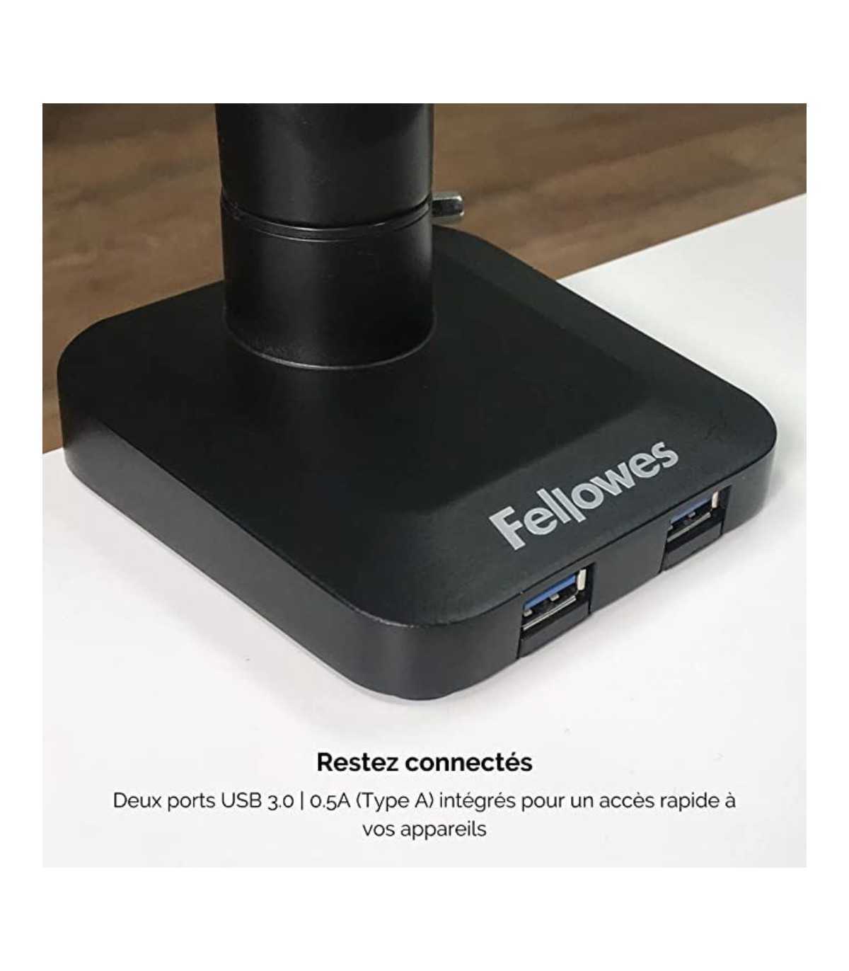 FELLOWES BRAS PORTE-ECRAN SIMPLE PLATINUM SERIES