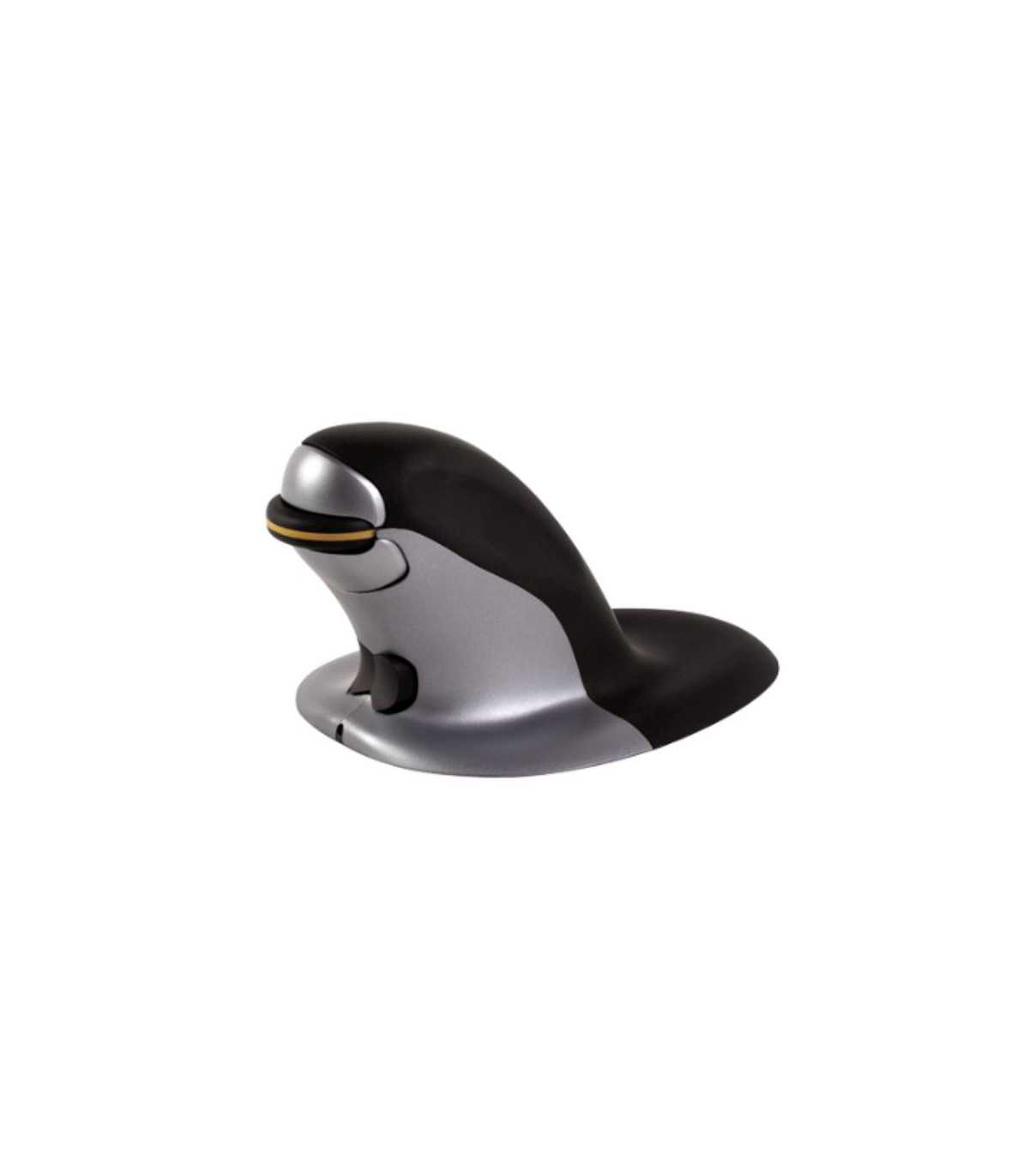 FELLOWES SOURIS VERTICALE AMBIDEXTRE PENGUIN SANS FIL - MOYEN