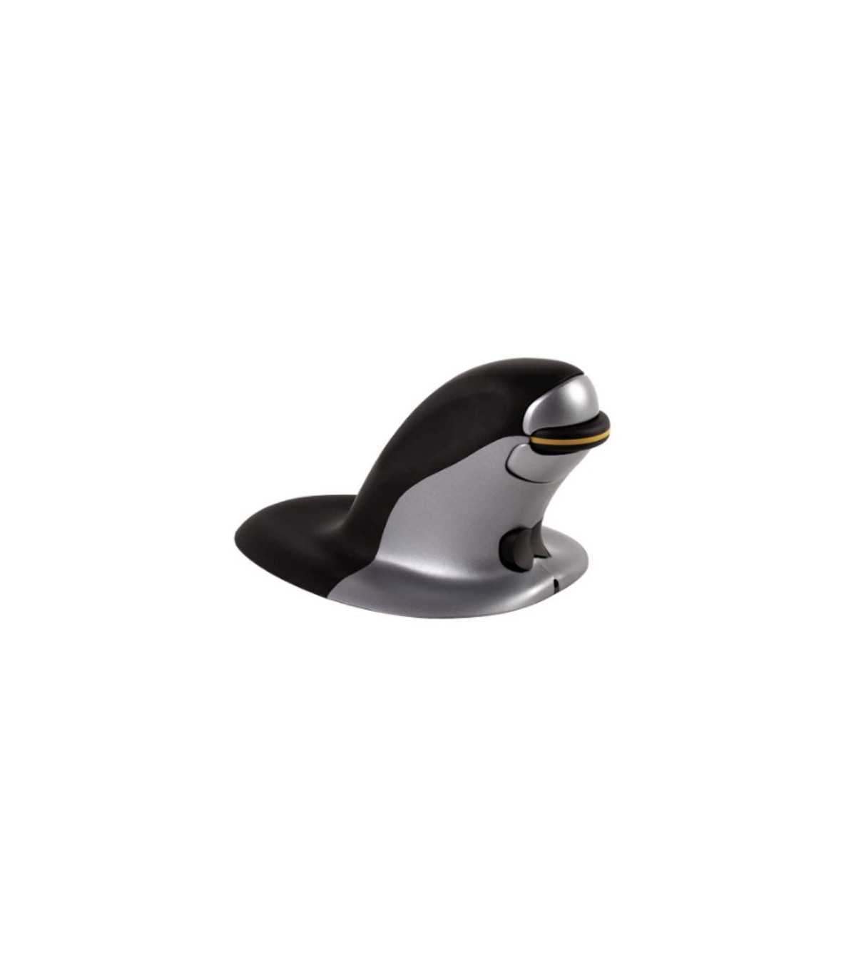 FELLOWES SOURIS VERTICALE AMBIDEXTRE PENGUIN SANS FIL - MOYEN
