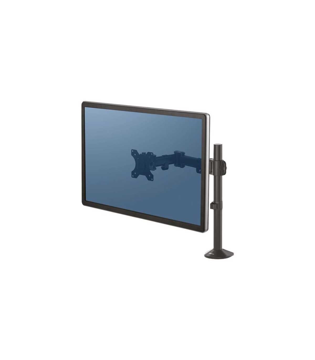 FELLOWES BRAS PORTE-ECRAN SIMPLE REFLEX pour 1 écran jusqu'à 32, Hauteur et Pro