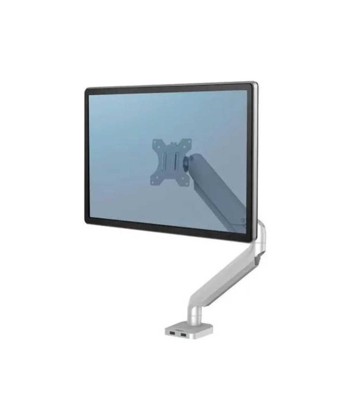 FELLOWES BRAS PORTE-ECRAN SIMPLE GRIS PLATINUM SERIES