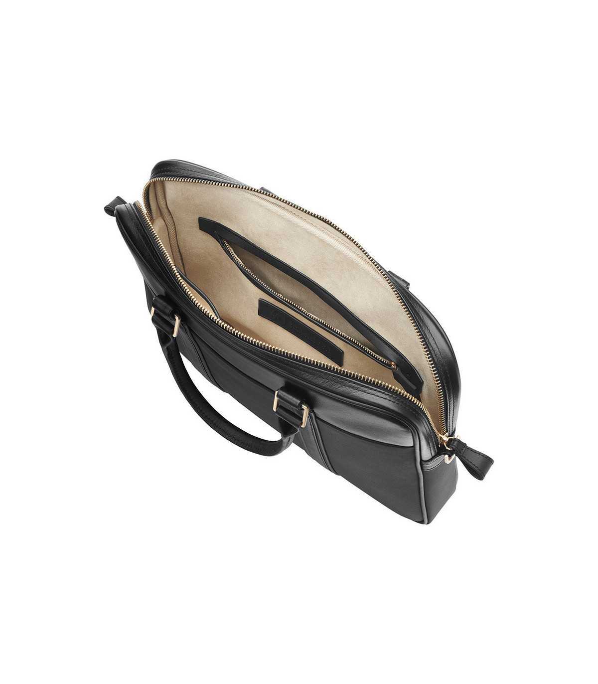 Sacoche HP Spectre Slim Topload 14'' Noire, Elegant, doublure en cuir et intérie