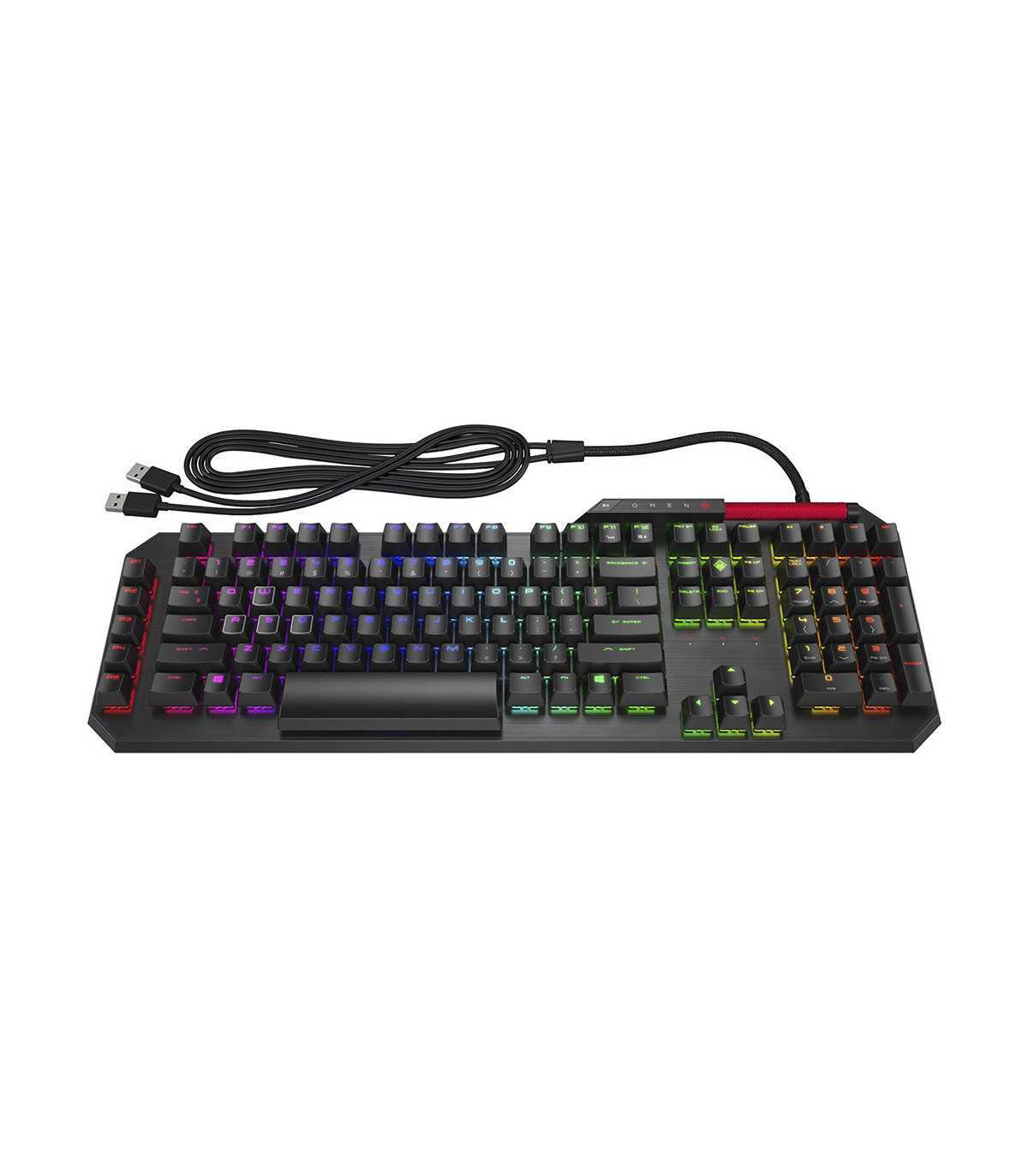 Clavier OMEN HP Sequencer Gaming retroeclairage RGB, commutation optico- mecaniq