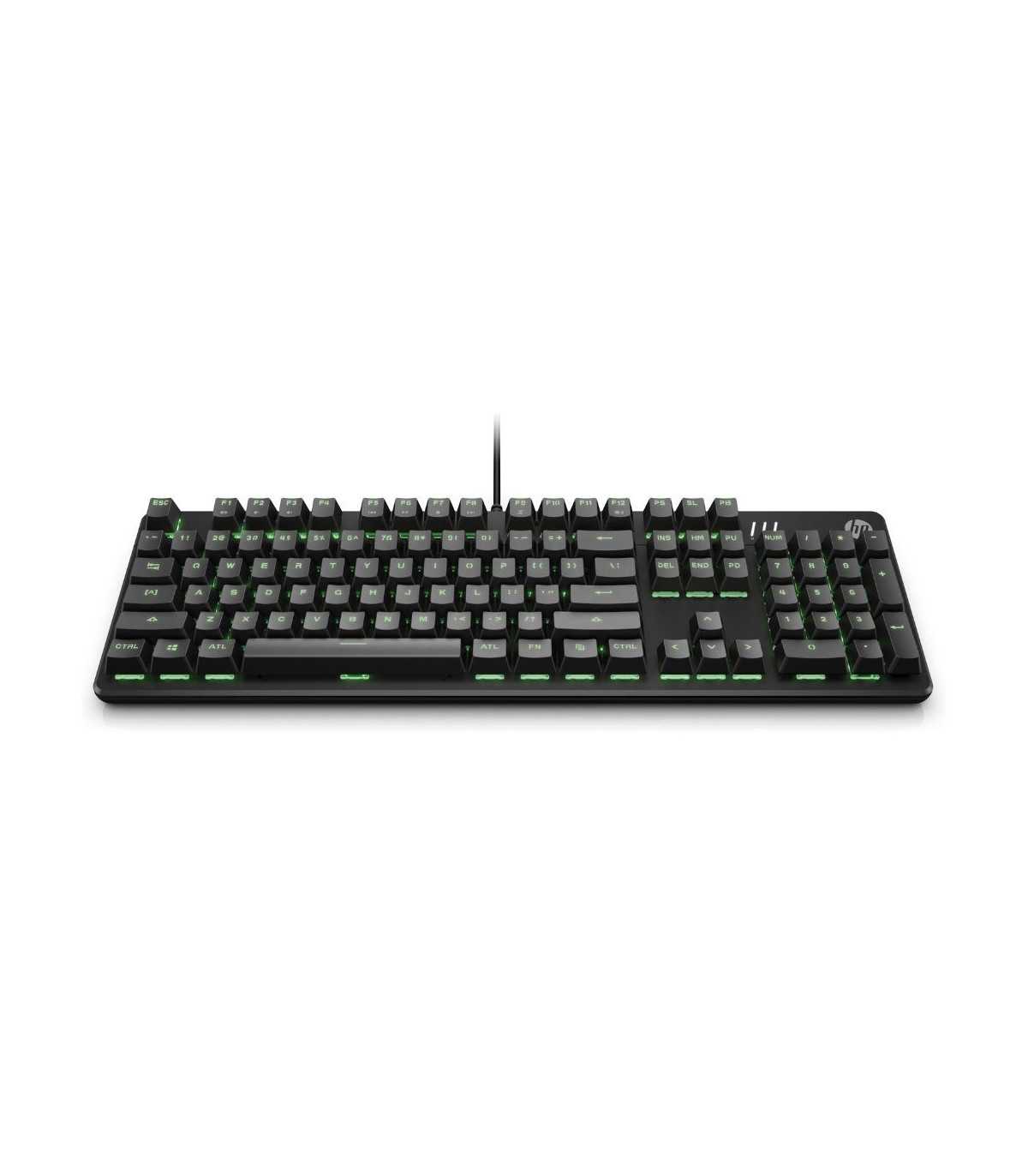 Clavier de jeu 500 pour HP PAVILION Noir, Rétroéclairage LED, touches de fonctio