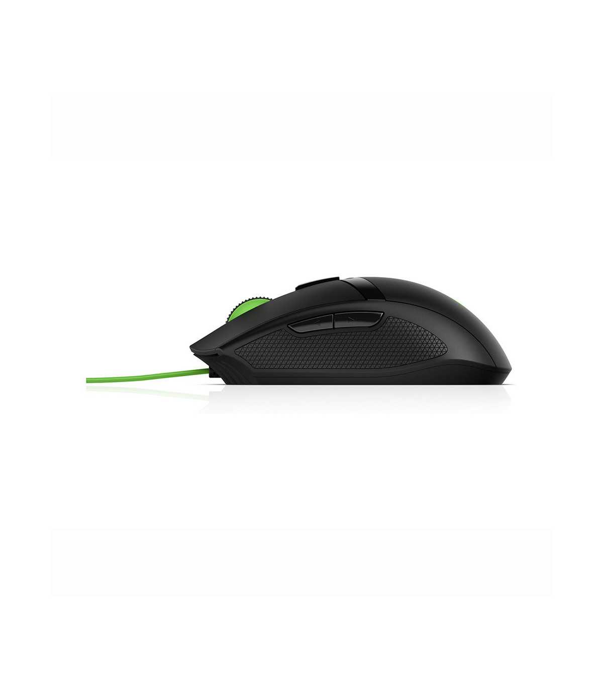 Souris Filaire HP Pavilion Gaming 300 Noire et Verte, ambidextre 8 boutons, idéa