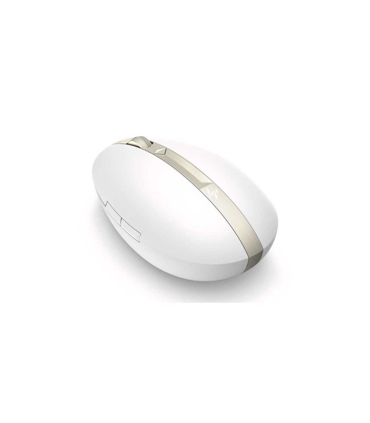 Souris rechargeable 700 HP SPECTRE Blanc Ceramic Port USB dispo, témoin batterie