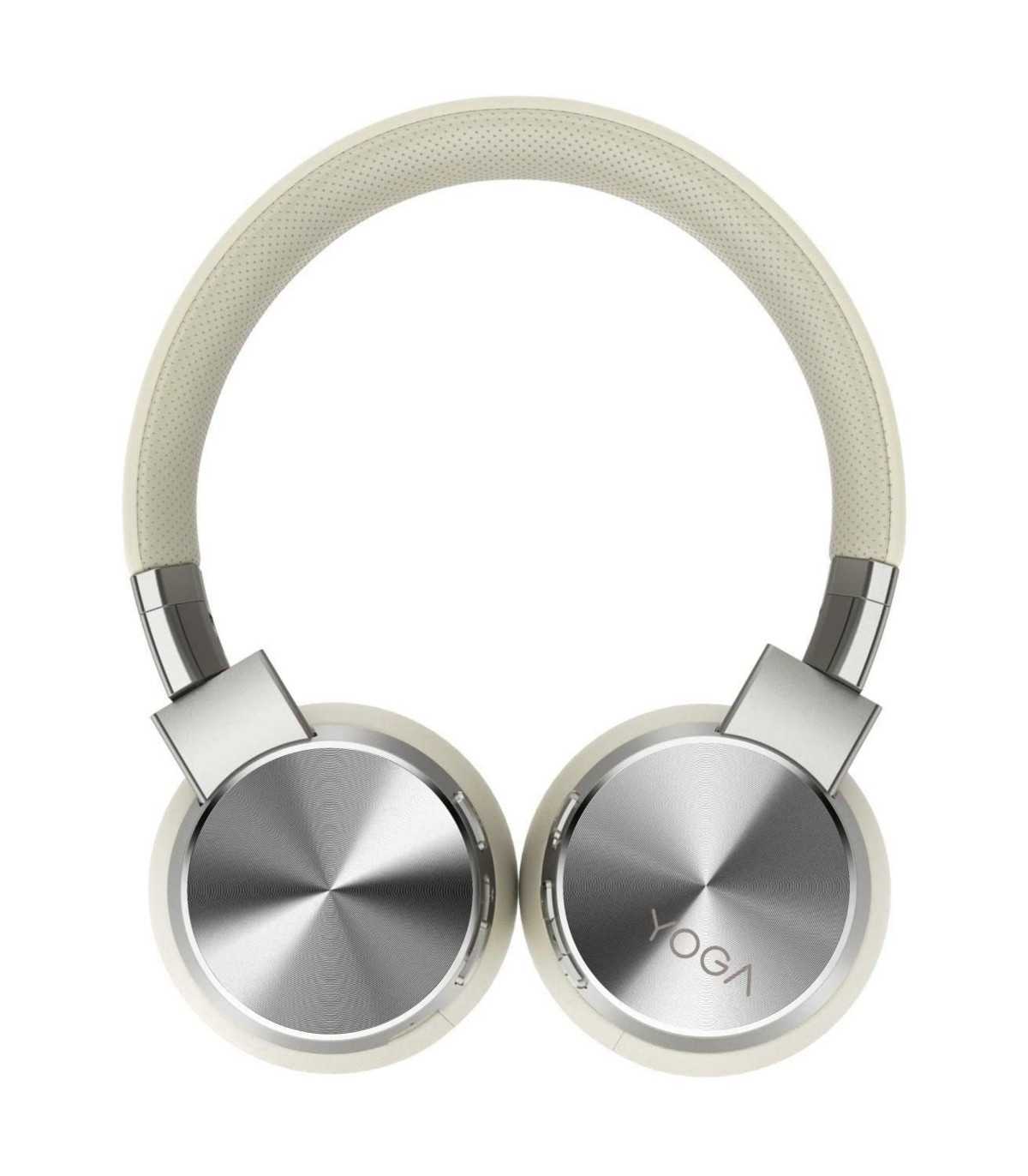 Lenovo Casque Yoga ANC Beige ss fil Suppression Active du bruit 800mAh Bluetooth