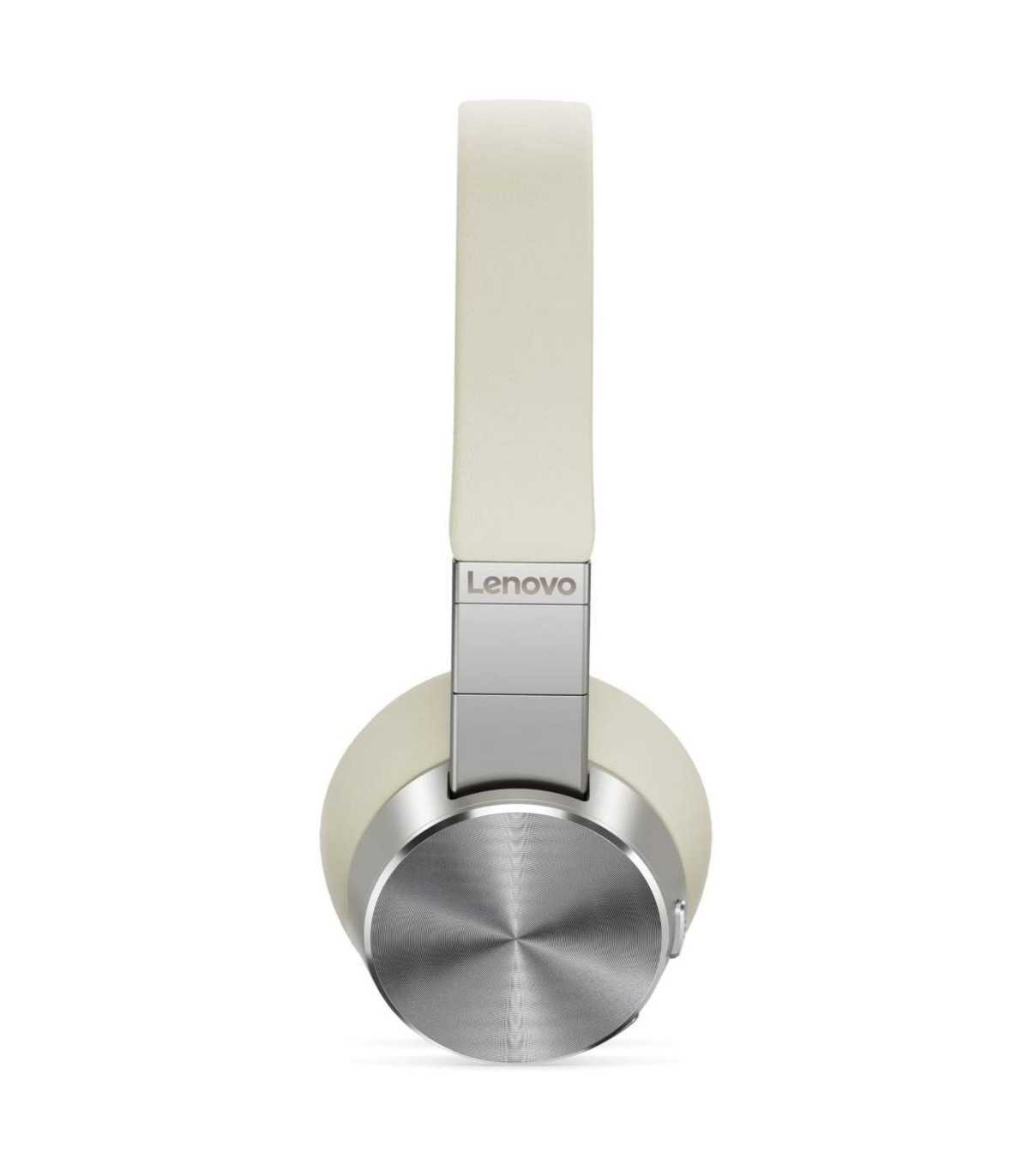 Lenovo Casque Yoga ANC Beige ss fil Suppression Active du bruit 800mAh Bluetooth