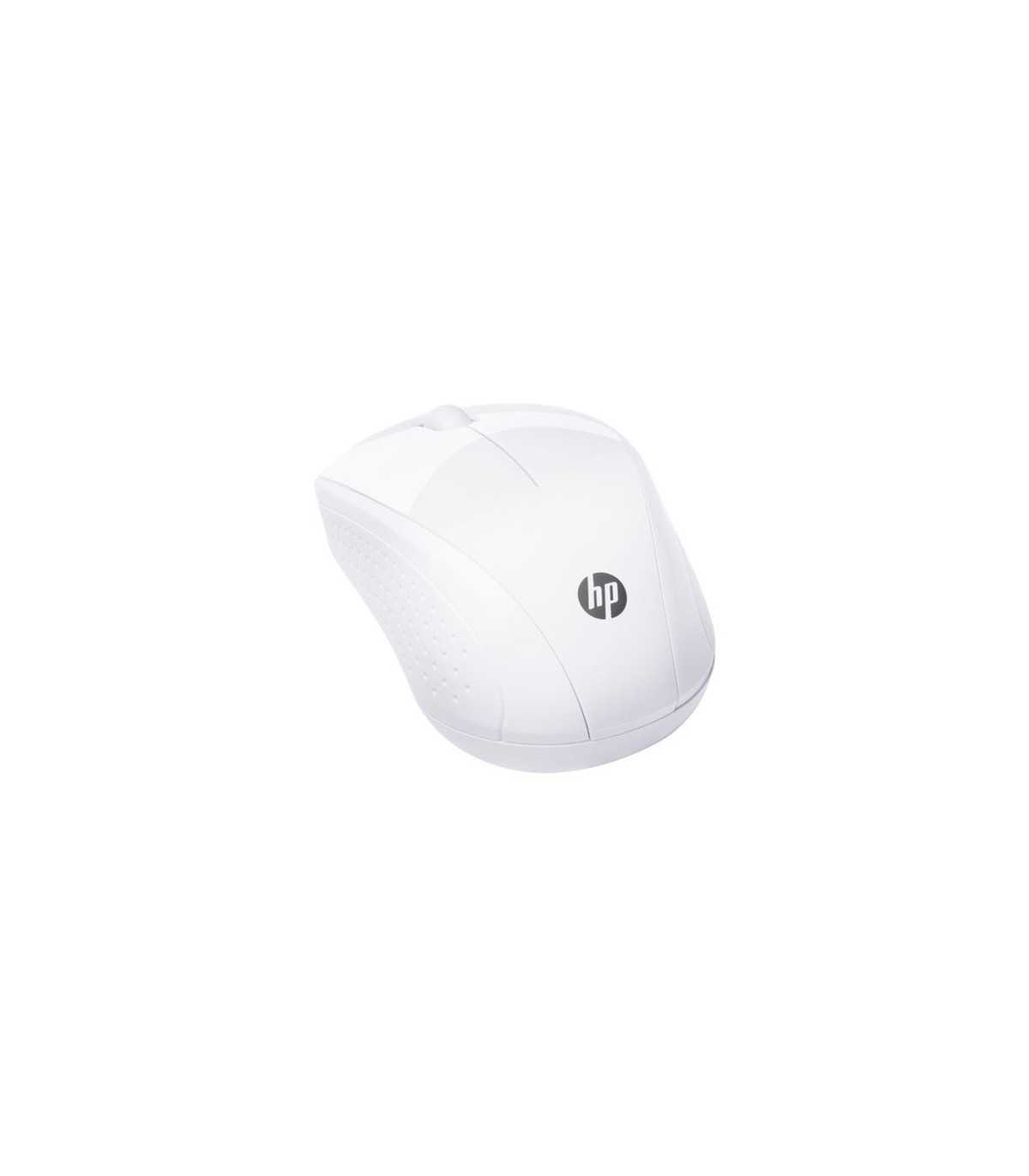 Souris sans fil HP 220 Blanche Résolution capteur 1300 dpi connexion 2,4 Ghz 3 b
