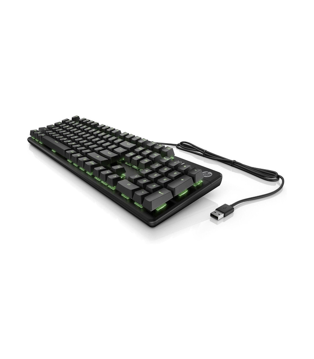 Clavier HP PAVILION Gaming 550 Noir rétroéclairage LED RVB commutateurs mécaniqu