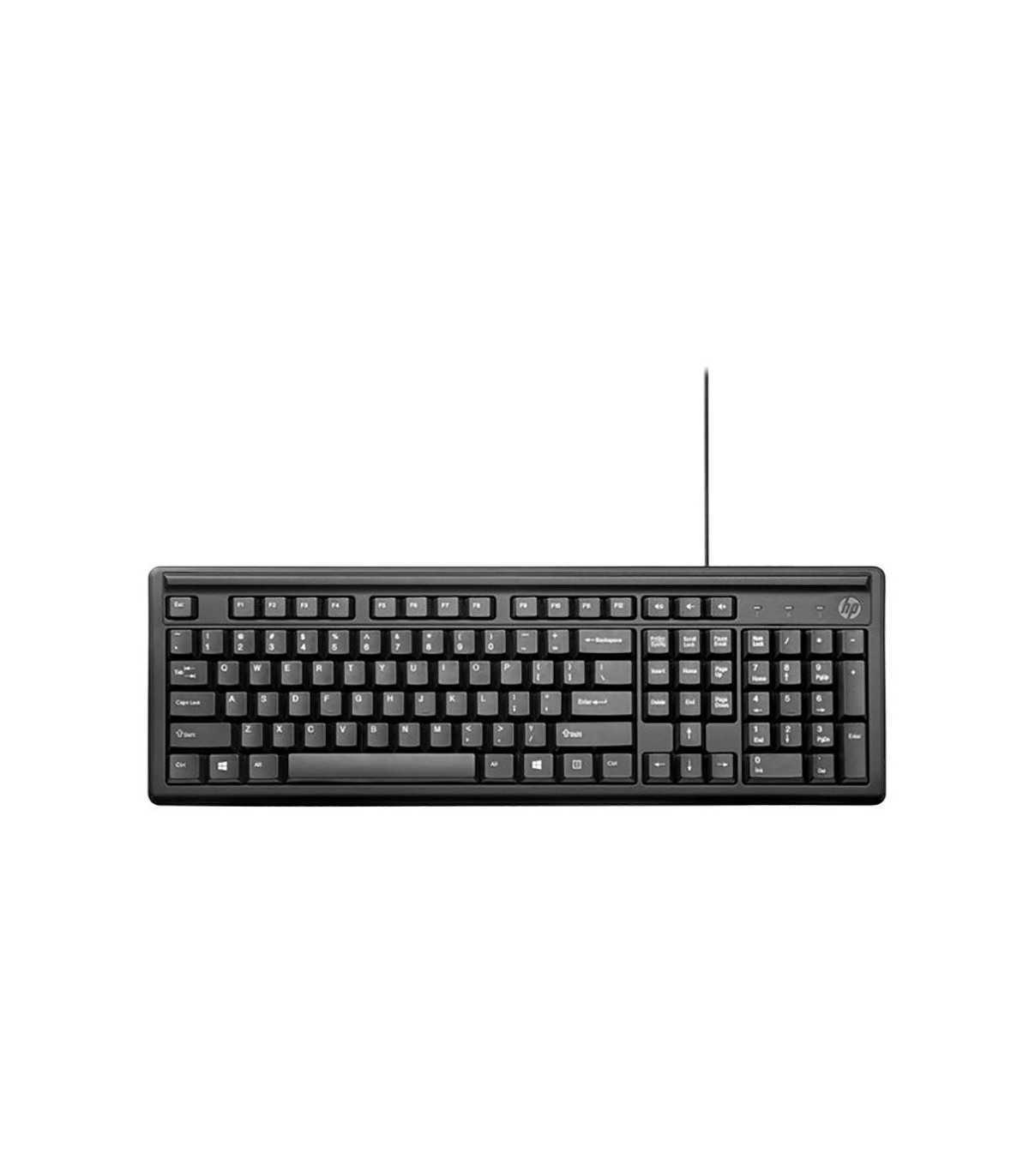 HP Keyboard 100 AZERTY, 1er prix, clavier durable qui maximise la productivité d
