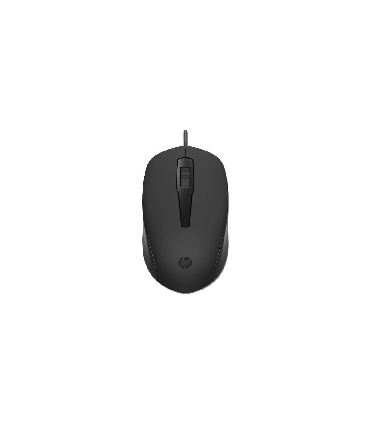 Souris filaire HP 150 EURO Noire, 1er prix, Forme galbee, pour droitier et gauch