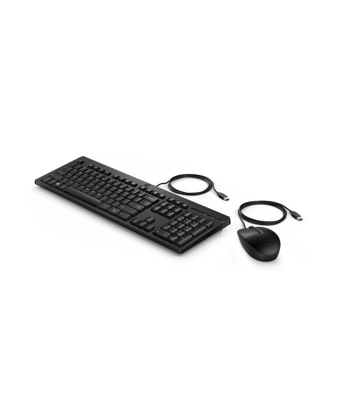 HP-C Ensemble combiné clavier et souris filaires HP 225 - noir