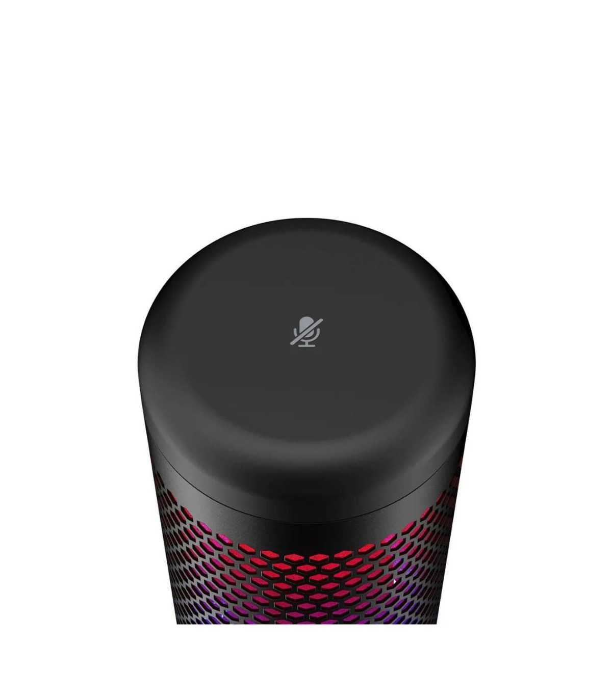 Microphone HyperX QuadCast S, USB, clairage RVB rayonnant avec effets dynamique