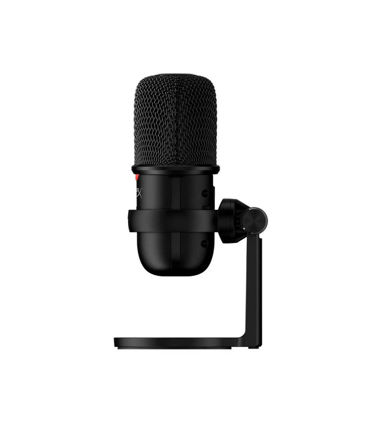 Microphone HyperX SoloCast Noir,Cardio de, Enregistrement audio Plug N Play avec