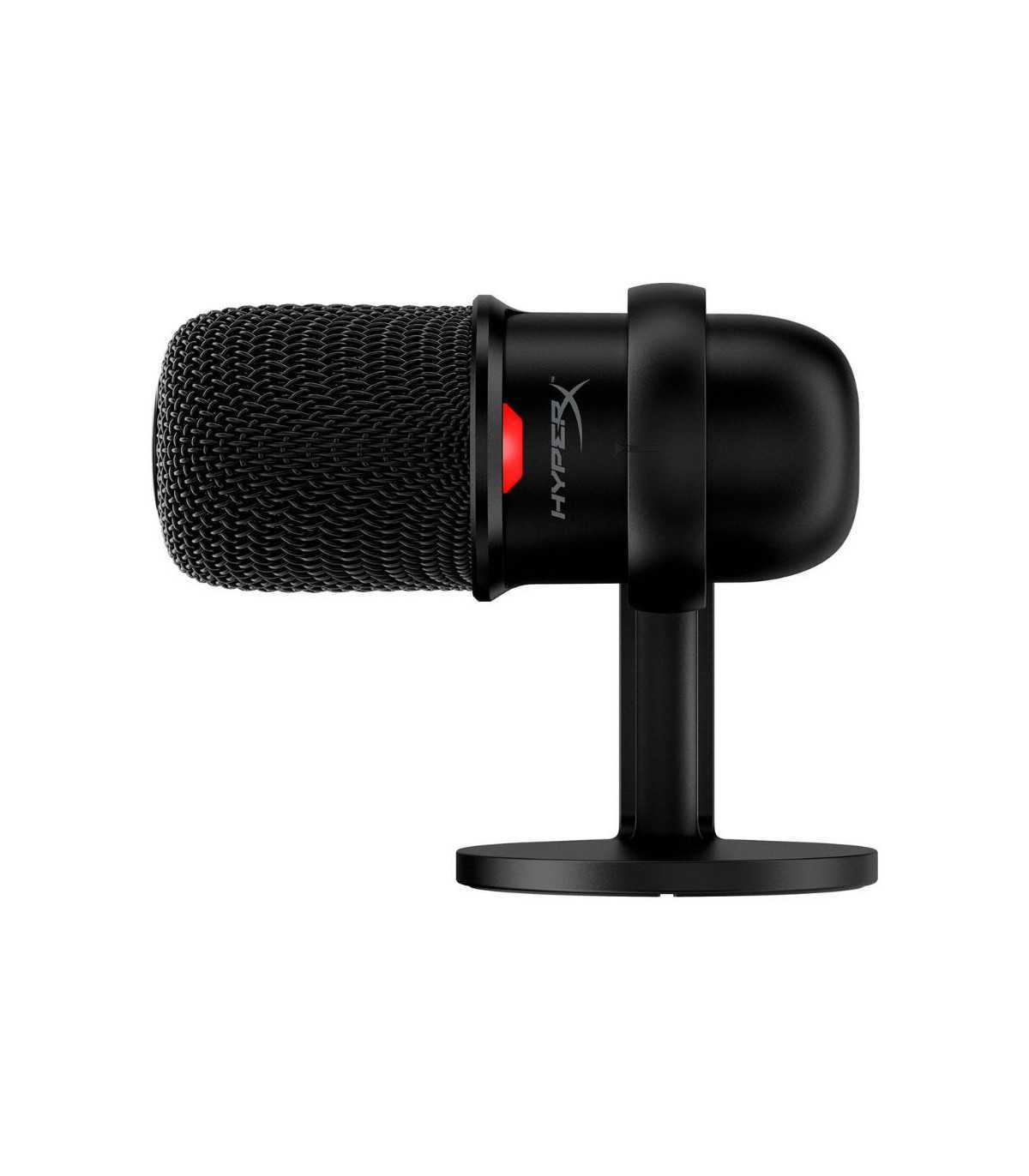 Microphone HyperX SoloCast Noir,Cardio de, Enregistrement audio Plug N Play avec