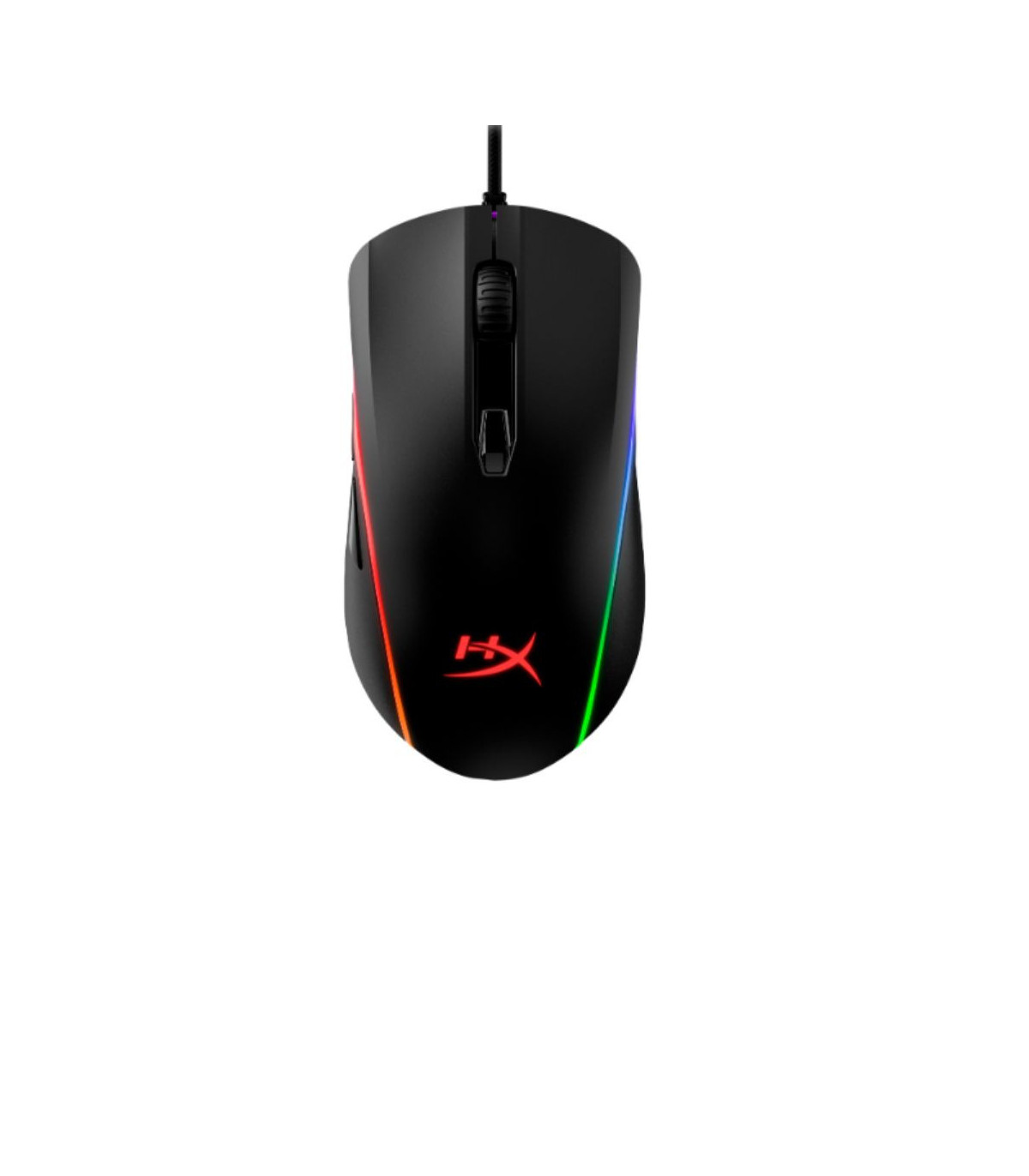 Souris filaire HyperX Pulsefire Surge Noir, Effets lumineux RGB dynamiques, Six