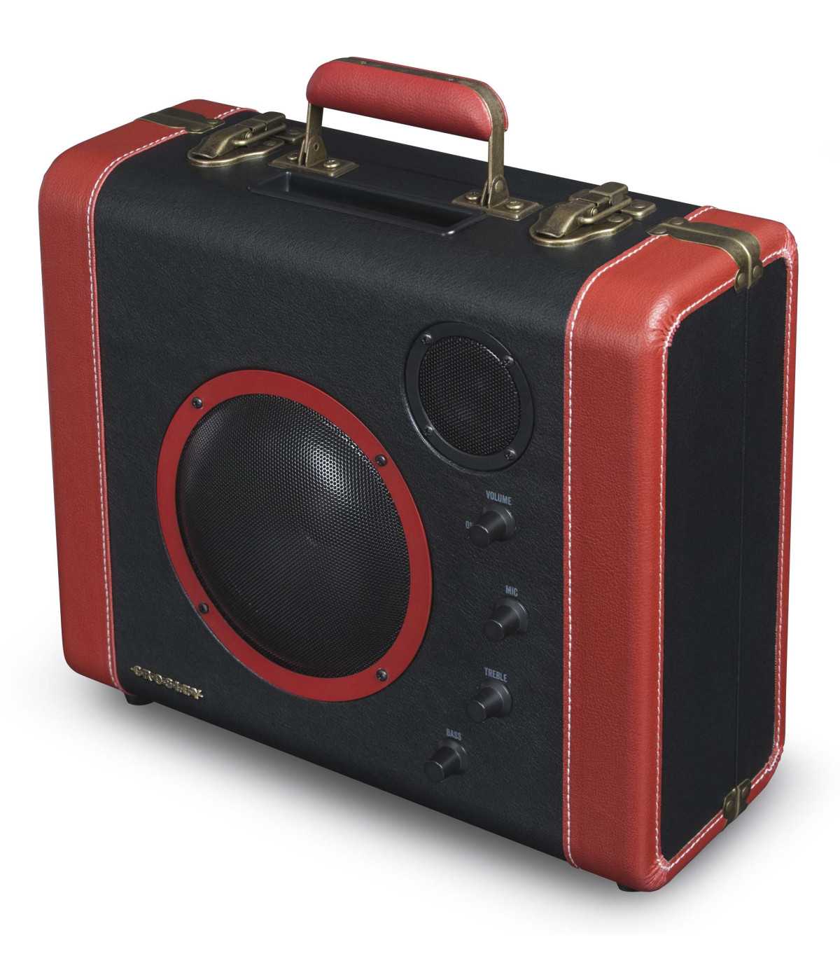 Speaker portable blu12 CROSLEYSoundbomb - noir/rouge