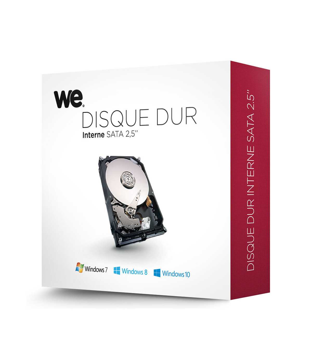 WE HDD INT 2.5 1To 5400T en RETAIL WD10JPVX GARANTIE PAR WE