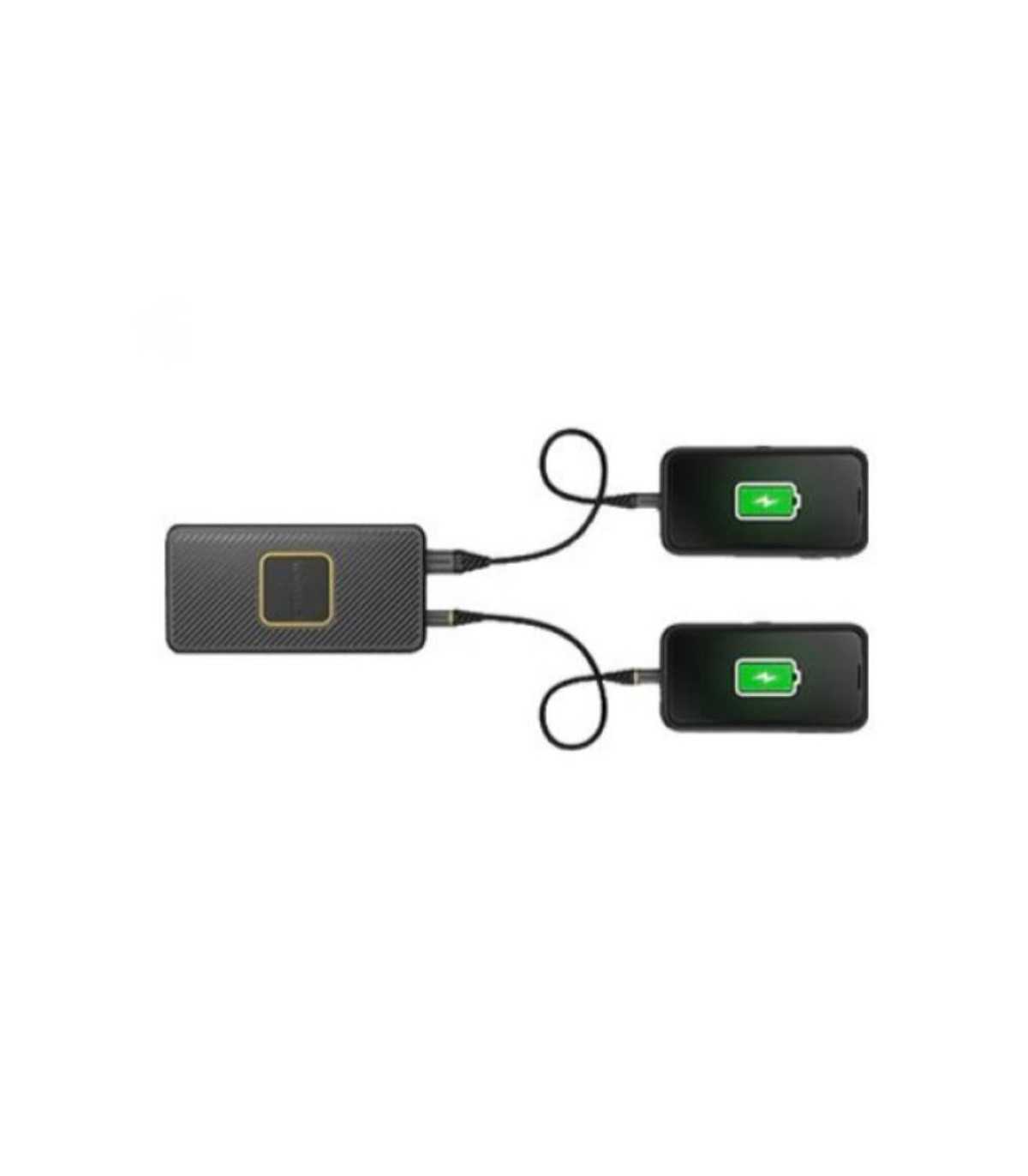 OtterBox Power Bank Induction 10K MAH USB A&C 18W USB-PD - WIRELESS 10W - black