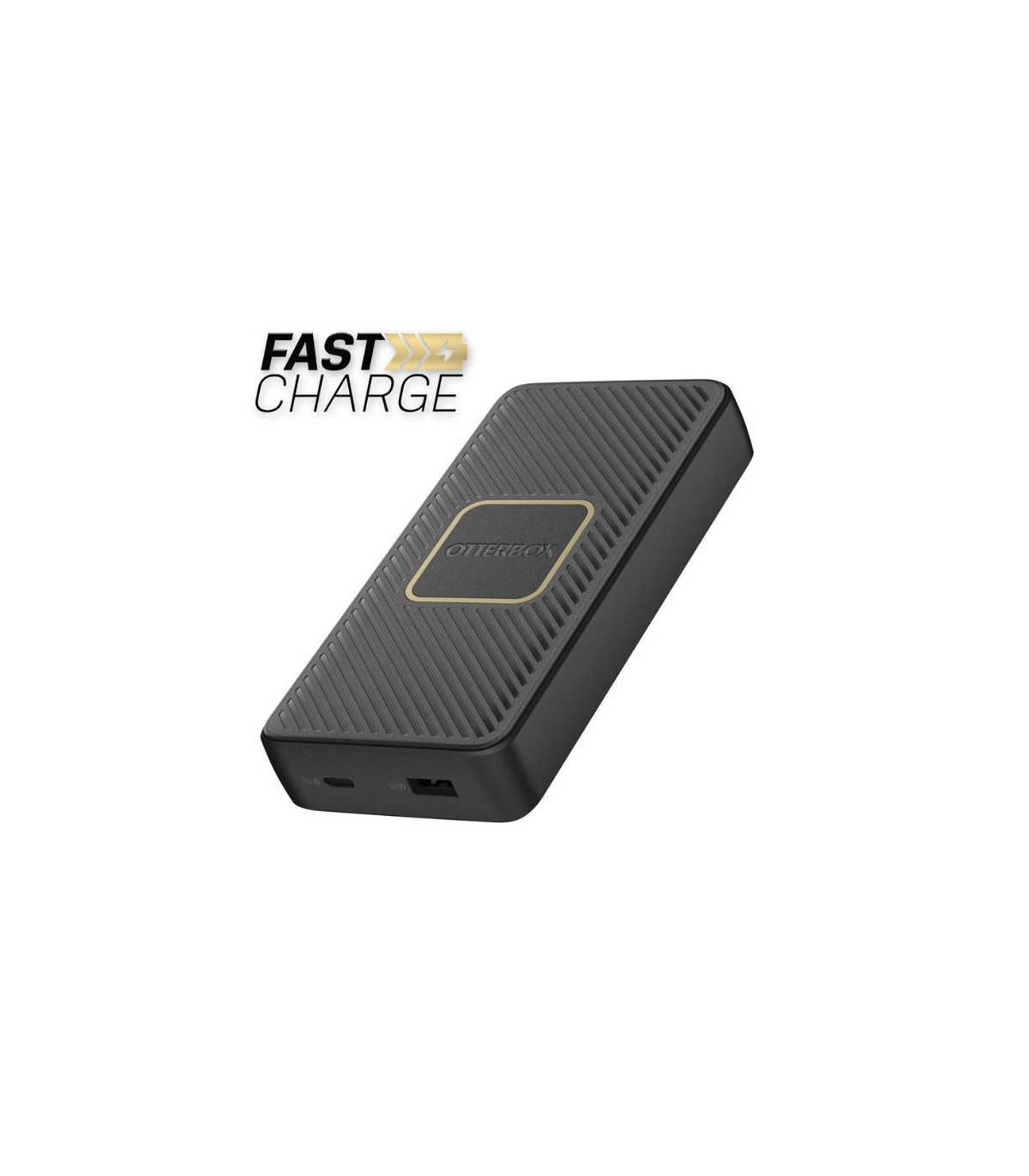OtterBox Power Bank Induction 15K MAH USB A&C 18W USB-PD - WIRELESS 10W - black