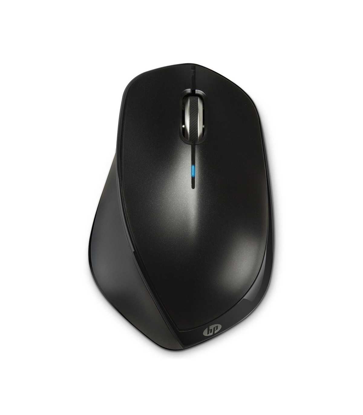 Souris sans fil HP X4500 Noir Metal Design moderne, capteur laser H2W26AA