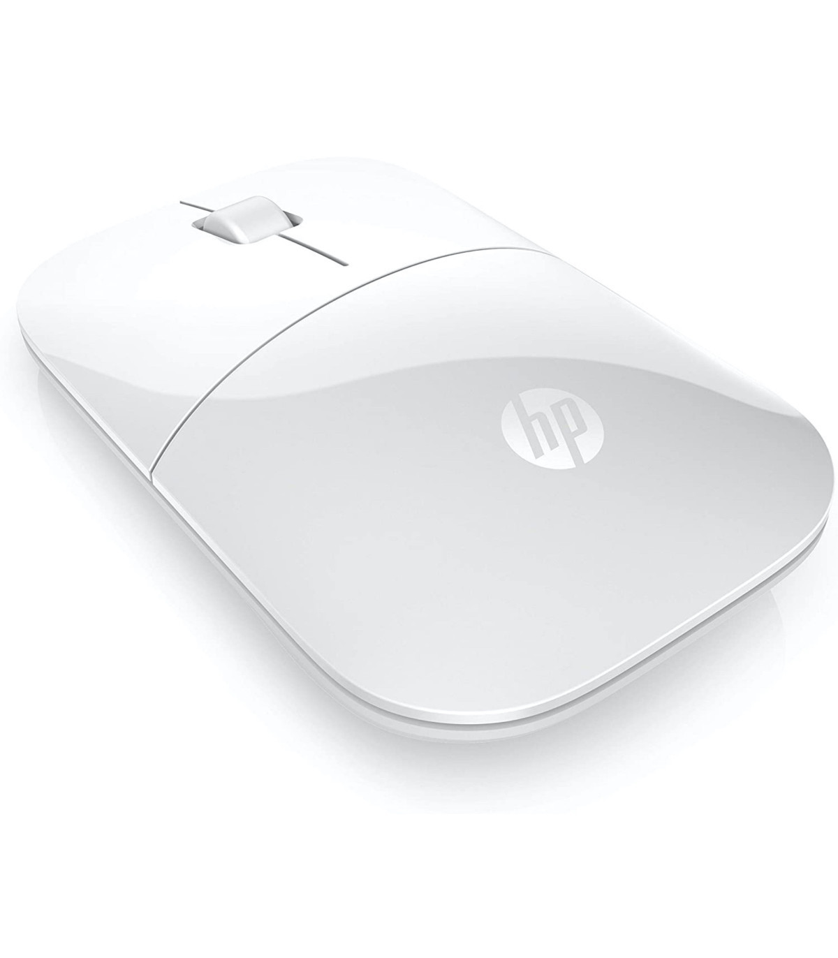 Souris sans fil HP Z3700 Blanche fonctionne sur une large gamme de surfaces, dur