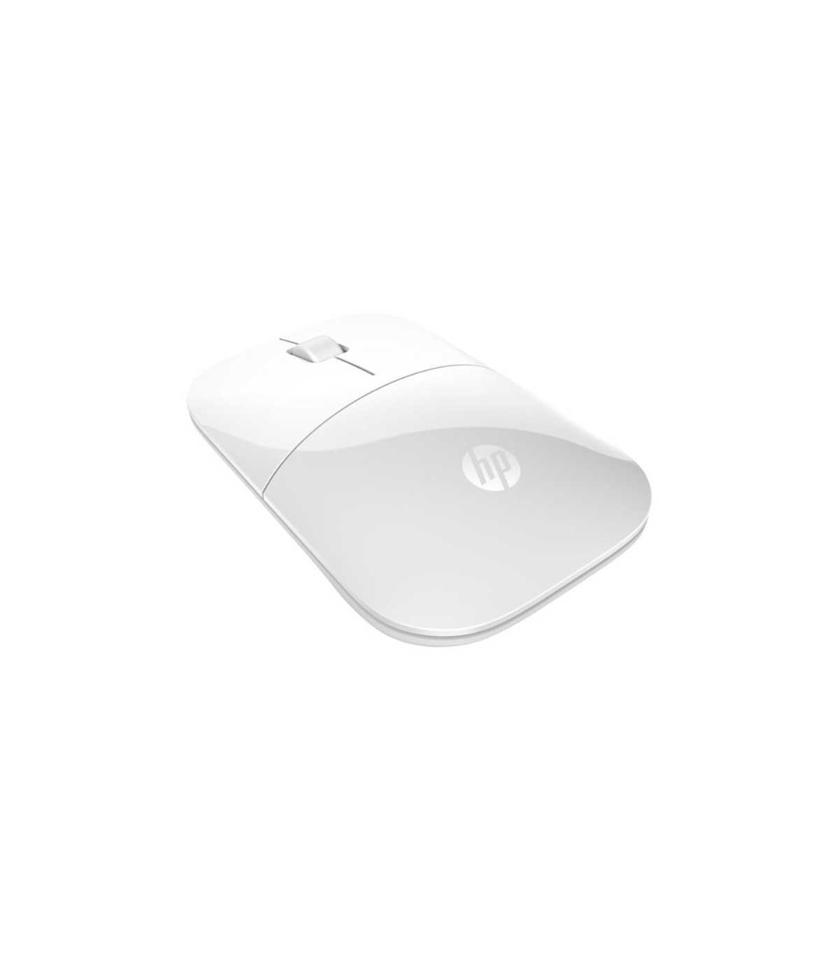 Souris sans fil HP Z3700 Blanche fonctionne sur une large gamme de surfaces, dur