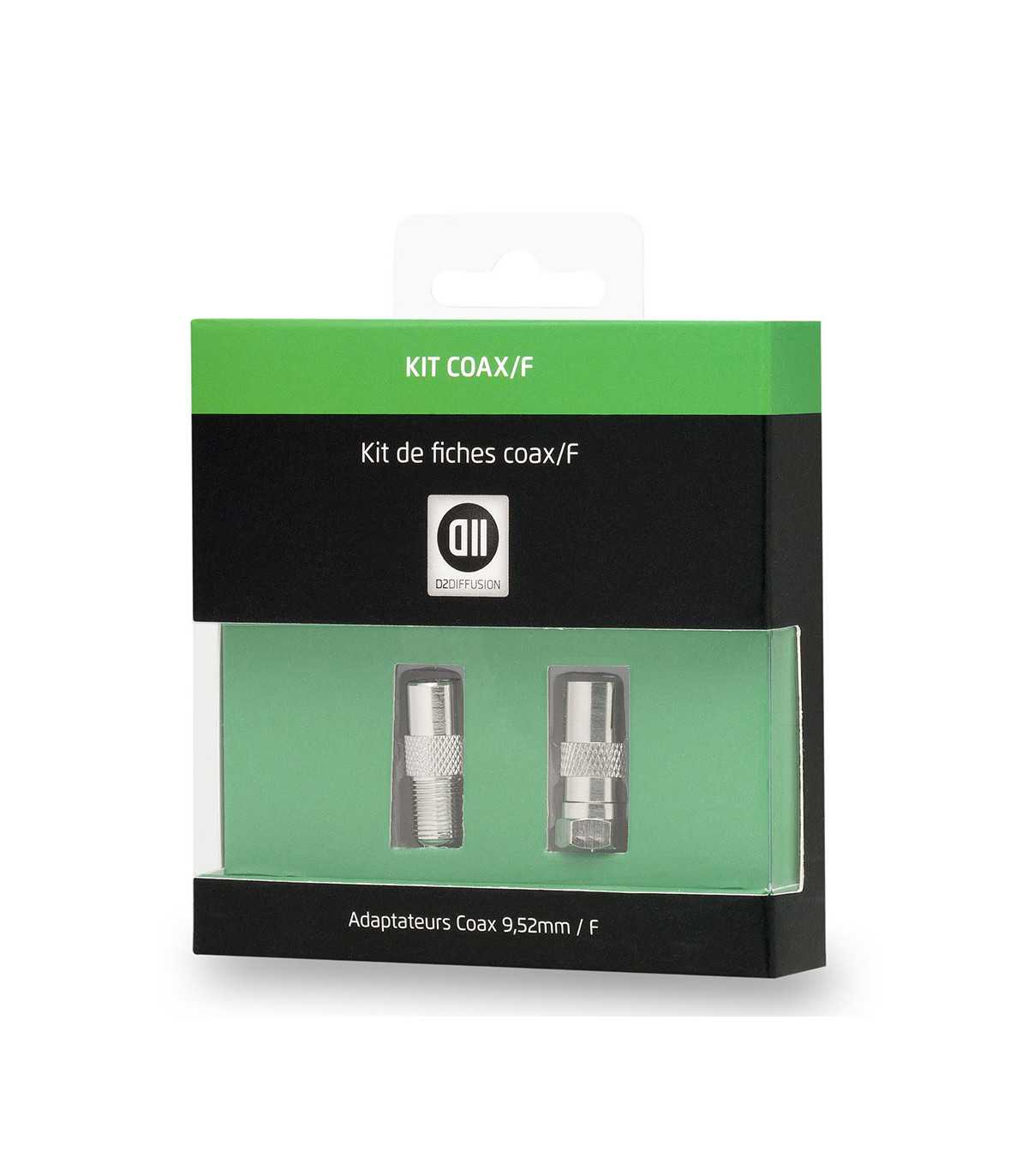 Kit de fiches coax/SAT