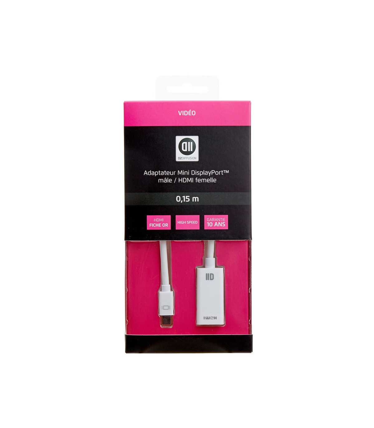 Mini displayport vers HDMI