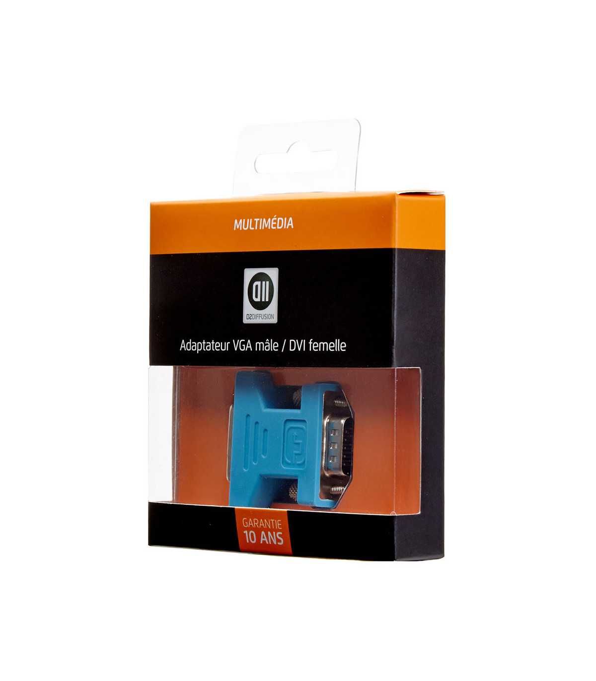 Adaptateur VGA m le / DVI femelle DVI-I 24-5