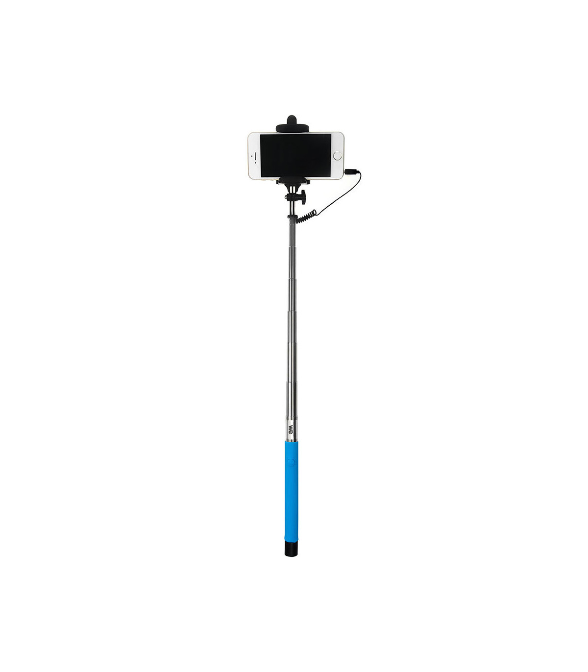 Bras Selfie bleu longueur: 22.5 à 100.5cm compatible IOS 4.0 / Android 3.0 Conne