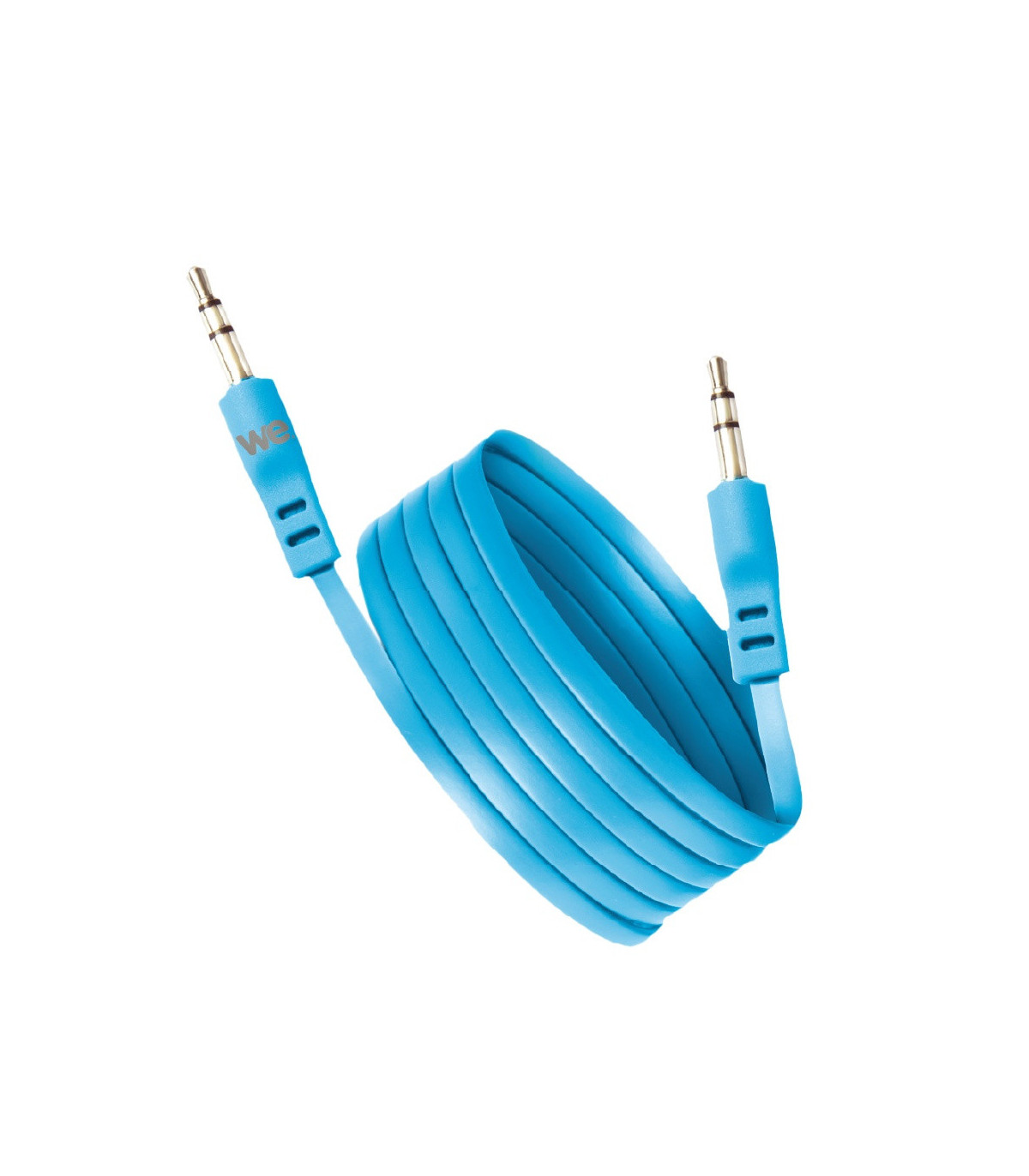 C ble Jack/Jack M/M plat 1.50m - bleu 3.5mm