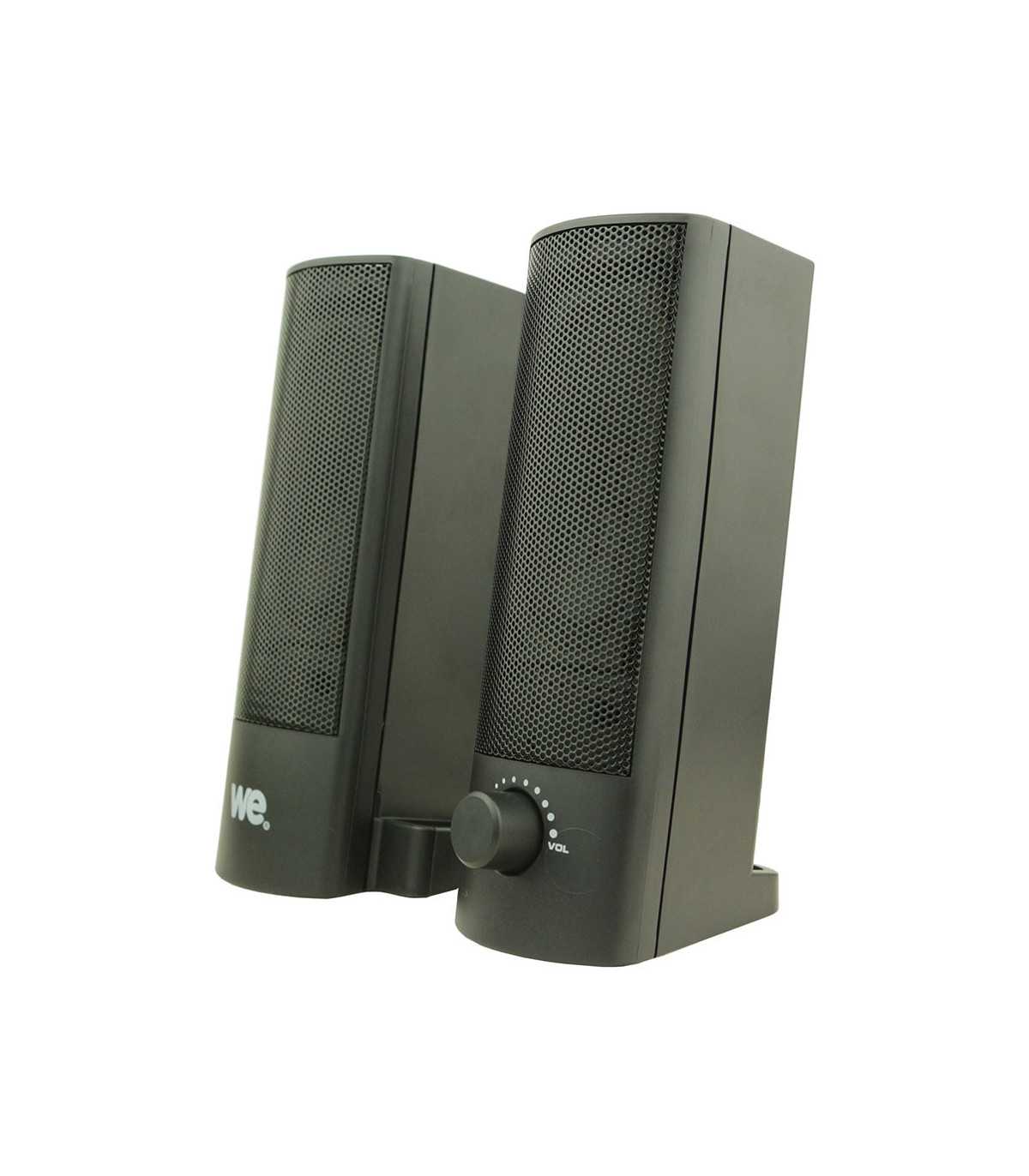 Enceinte PC WE 2.0 RMS 2 x 2.5W , transformable en barre de son, connection en U