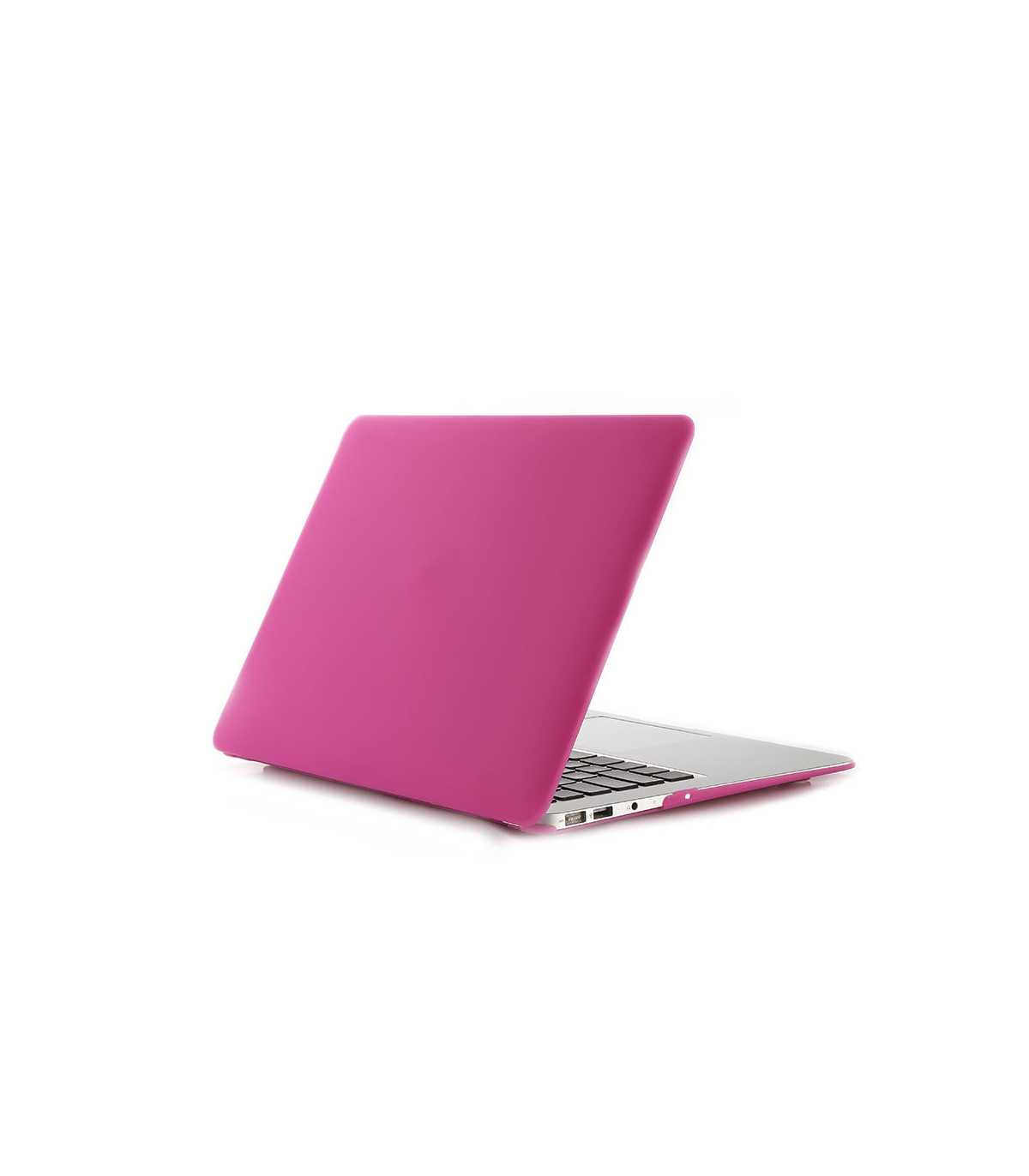 Coque de protection pour Macbook Pro 15.4 Rose Plastique Mat Léger et ergonomiqu