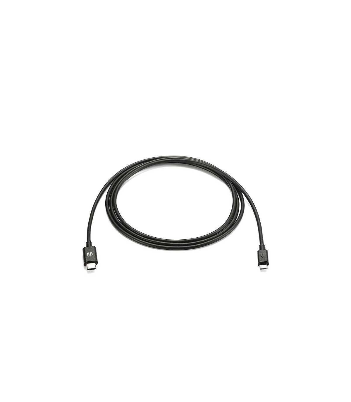 C ble USB-C m le/micro USB m le noir - USB 2.0 - 1.50m