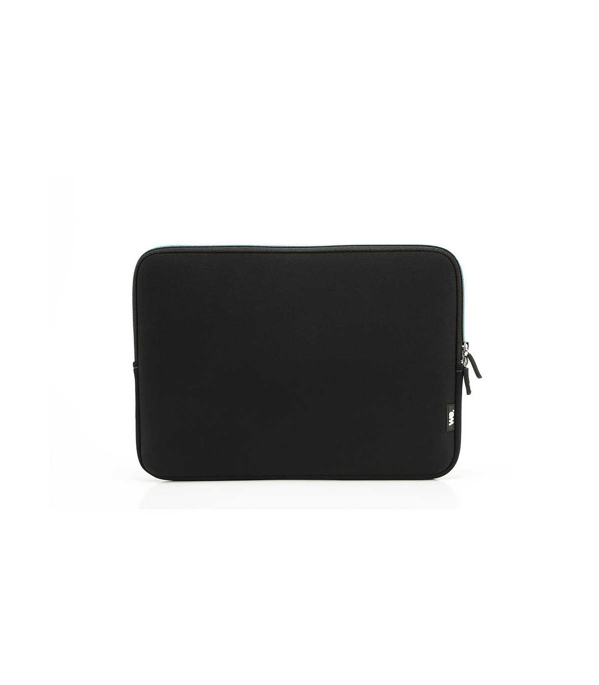 HOUSSE NEOPRENE SLEEVE 10-12 NOIRE SURPIQURE BLEU CANARD épaisseur de 4mm