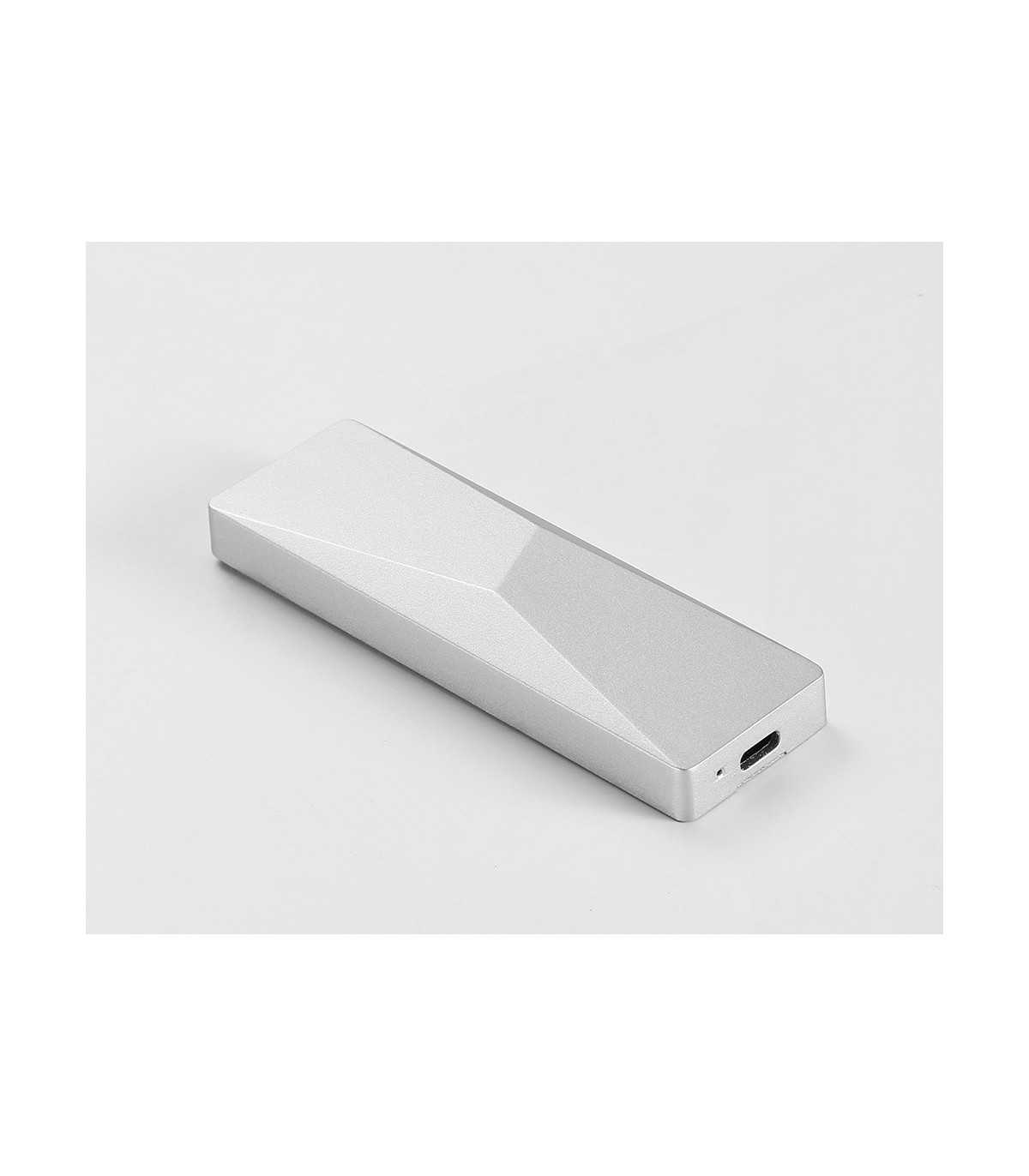 Boitier externe WE pour SSD M2 interface SATA (SSD serie 8) tout en alu, connect