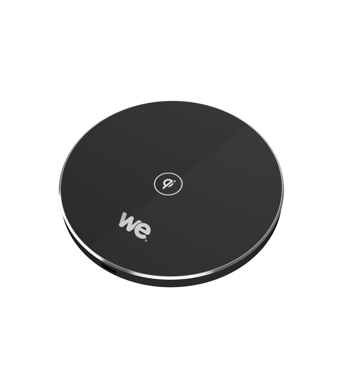 Chargeur à induction universel 10W Noir - Charge rapide 7.5W pour Apple et 10W p