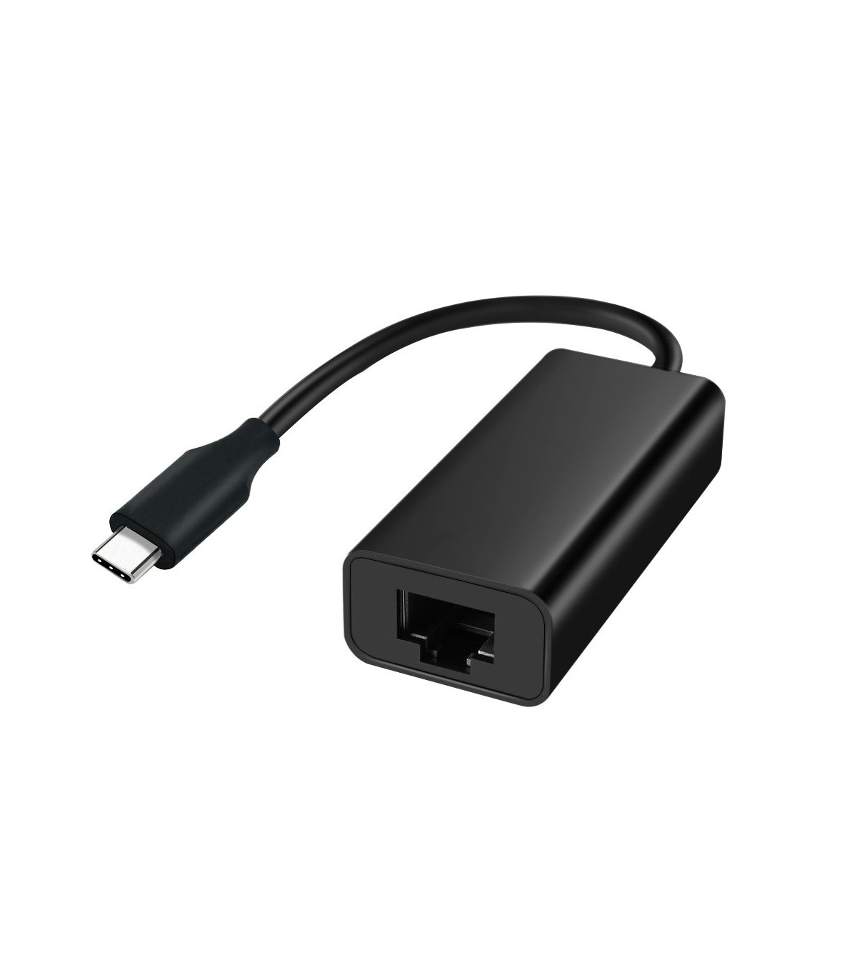 Adaptateur USB-C m le /RJ45 femelle 10M/100M/1000M - c ble 9 cm Pour tablette, M