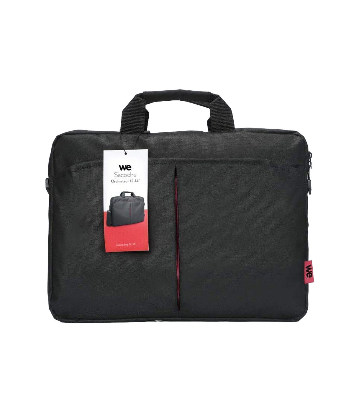 Classic We sacoche pour ordinateur portable 12-14'' Noir et rouge
