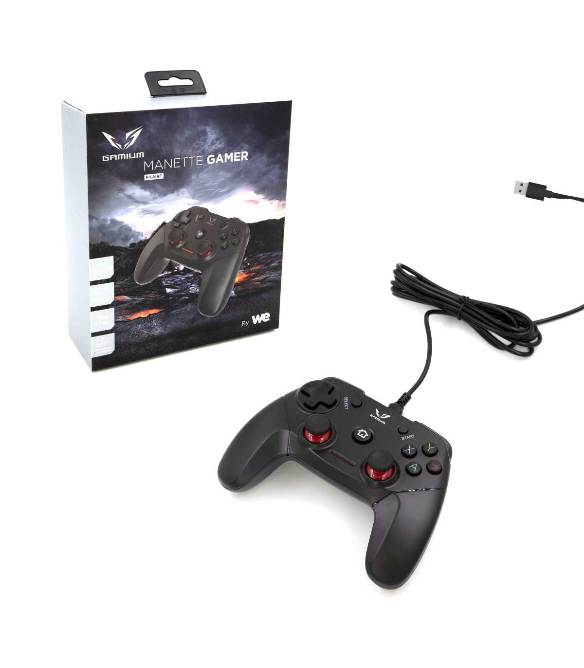 Manette Gaming PC filaire