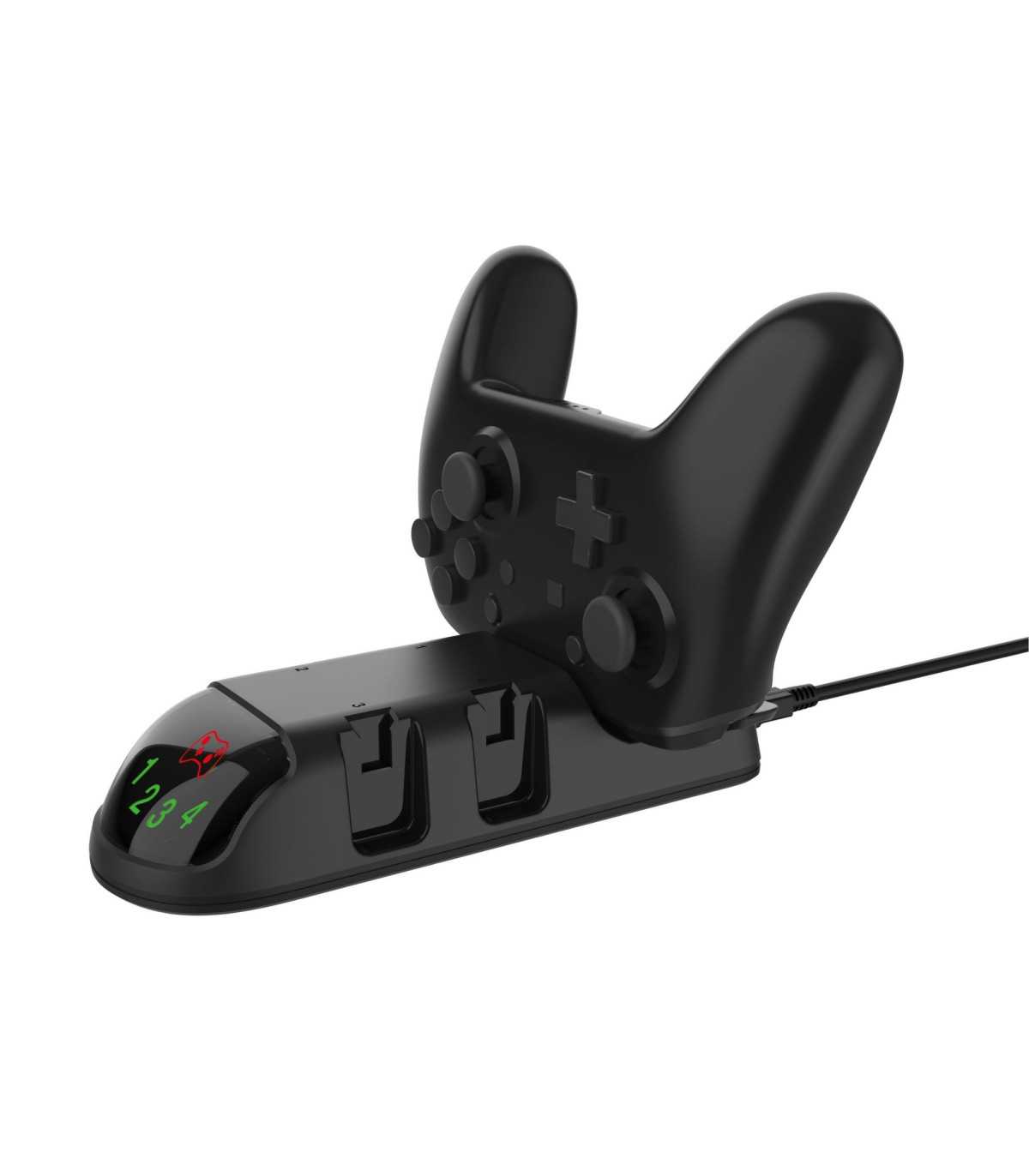 Dock de charge pour manettes Switch 5 en 1 - 4 Joy-Con 1 manette pro