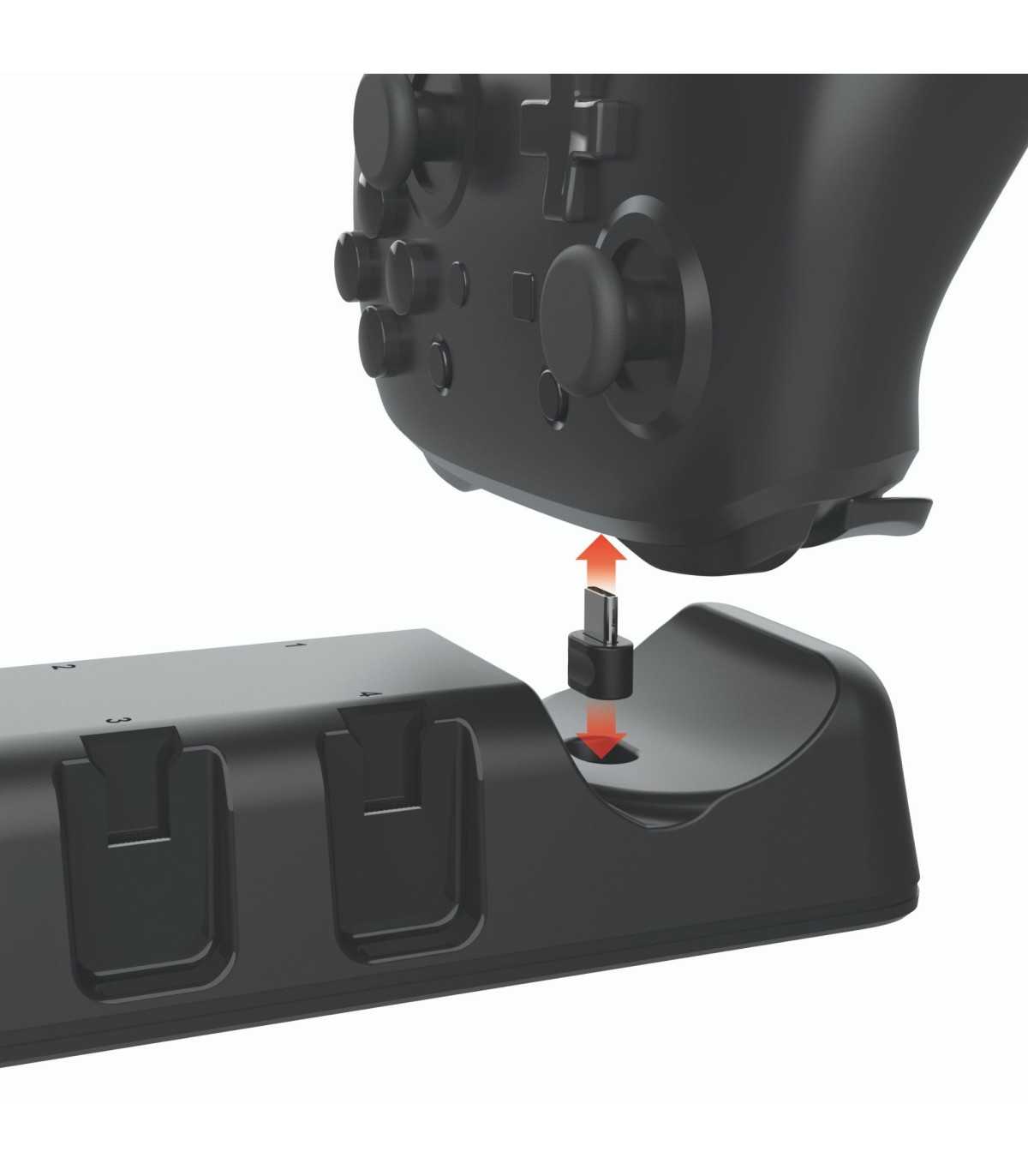 Dock de charge pour manettes Switch 5 en 1 - 4 Joy-Con 1 manette pro