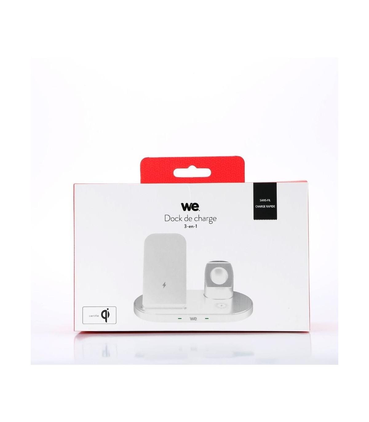 WE Dock de charge Apple 3-en-1 pour iPhone / AirPods / Apple Watch Induction 15W