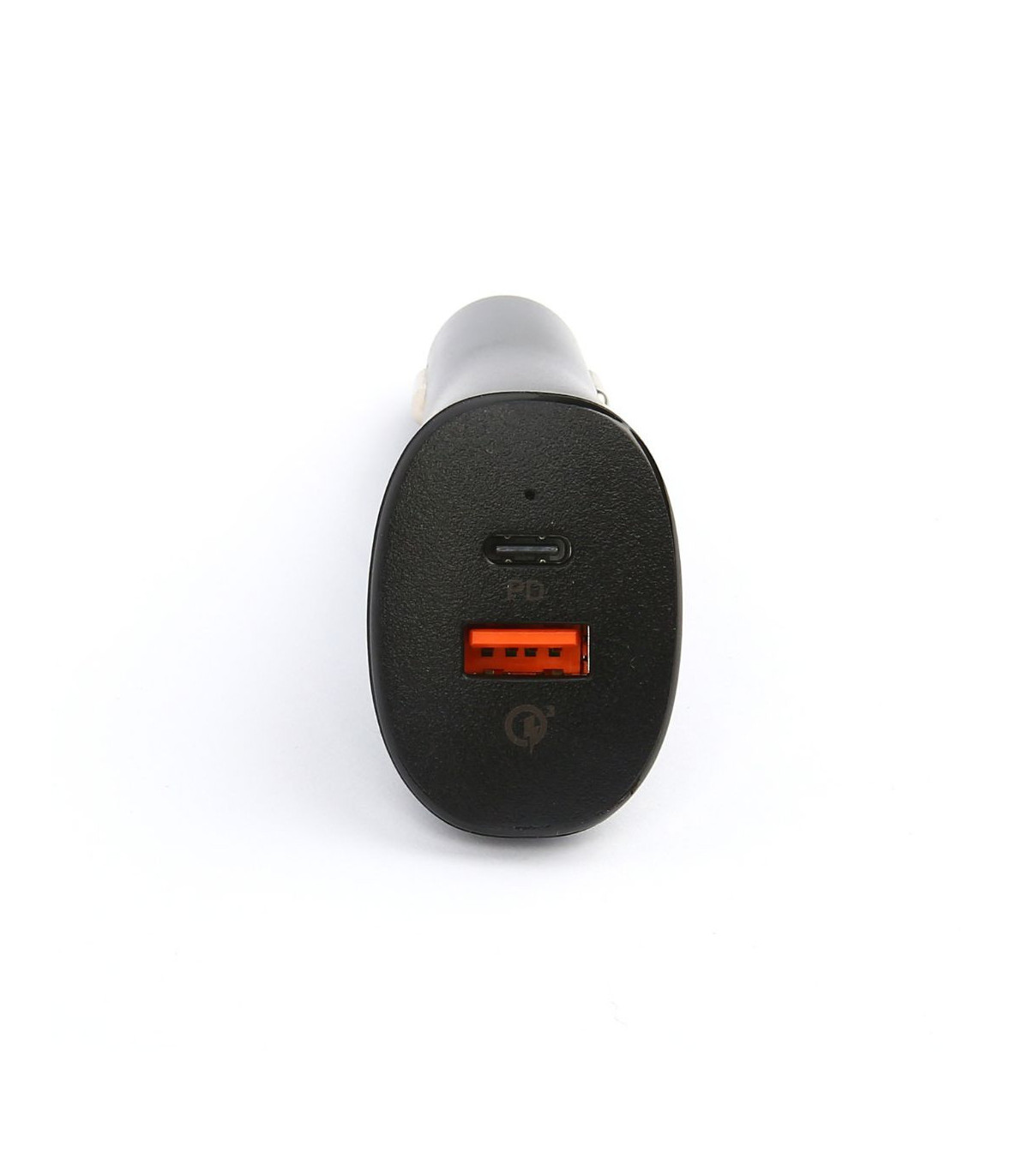 Chargeur allume-cigare 2 ports - 1 port USB/18W/3A /Compatible QC 3.0 - 1 port U