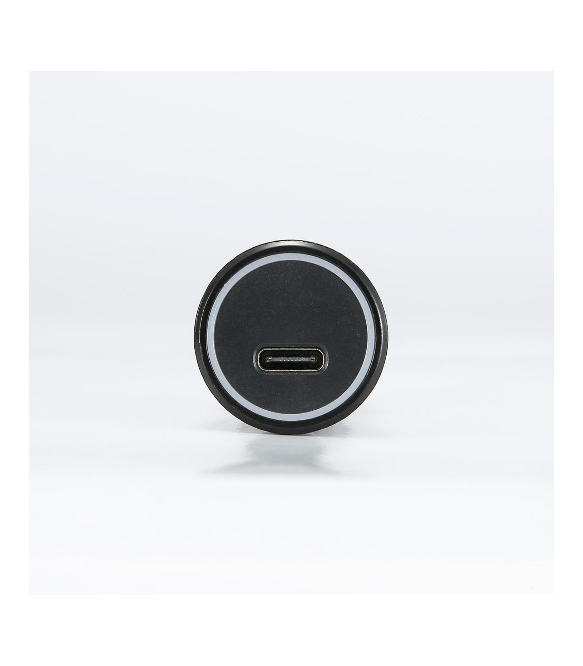 WE Chargeur allume-cigare 1 port USB-C - 20W/3A - avec c ble USB-C/USB-C torsadé