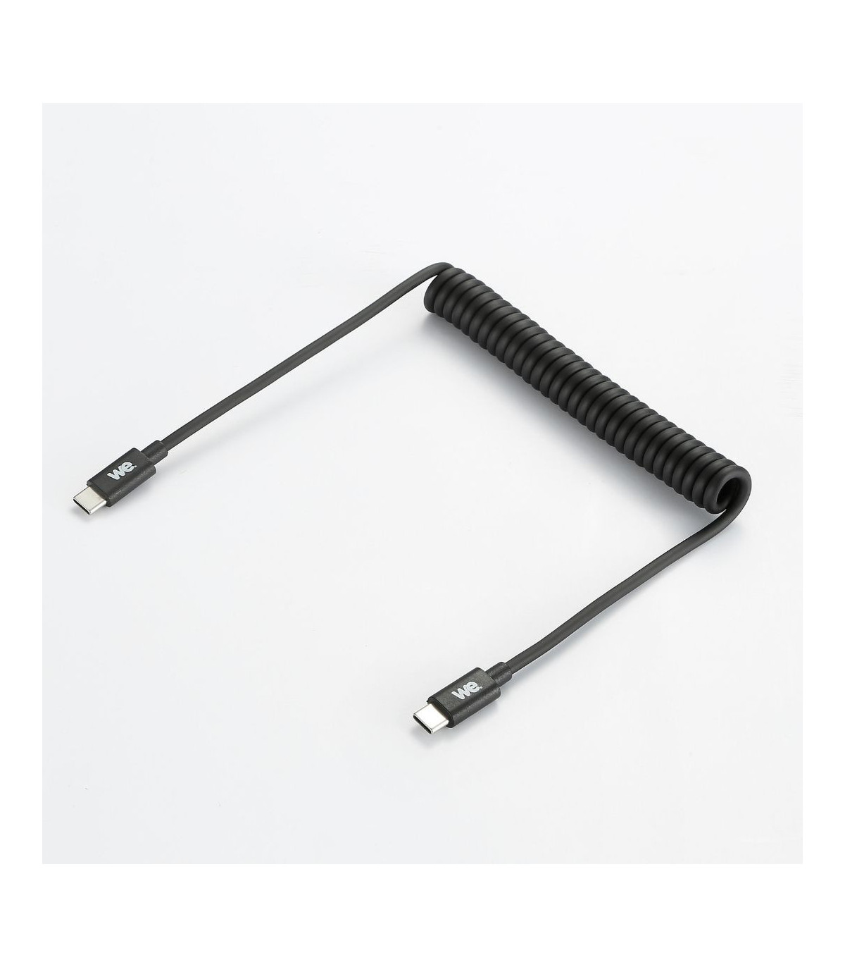 WE Chargeur allume-cigare 1 port USB-C - 20W/3A - avec c ble USB-C/USB-C torsadé