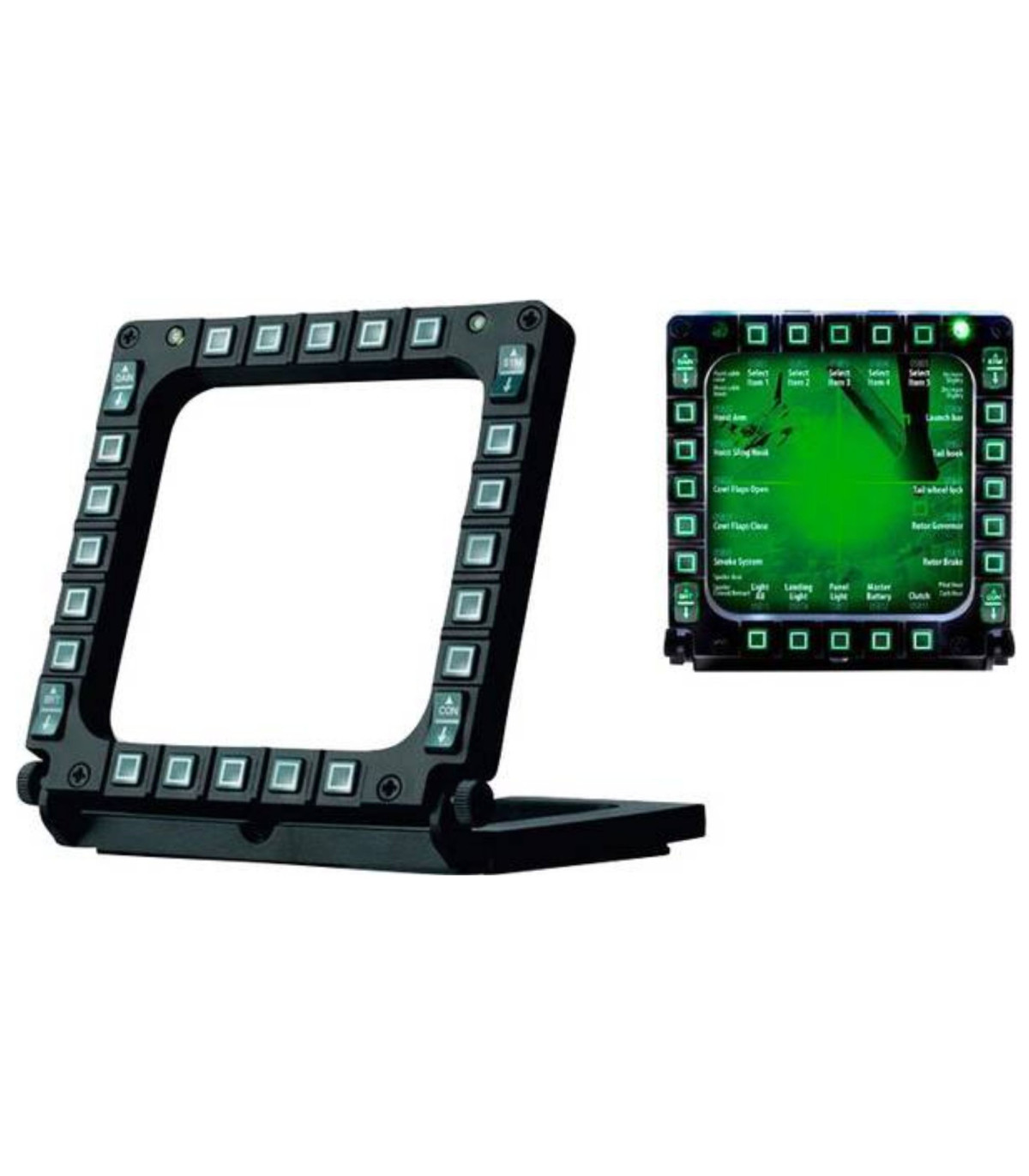 THRUSTMASTER MFD Cougar Pack 2 USB Cockpit Panel repliques F-16 plug & play - So